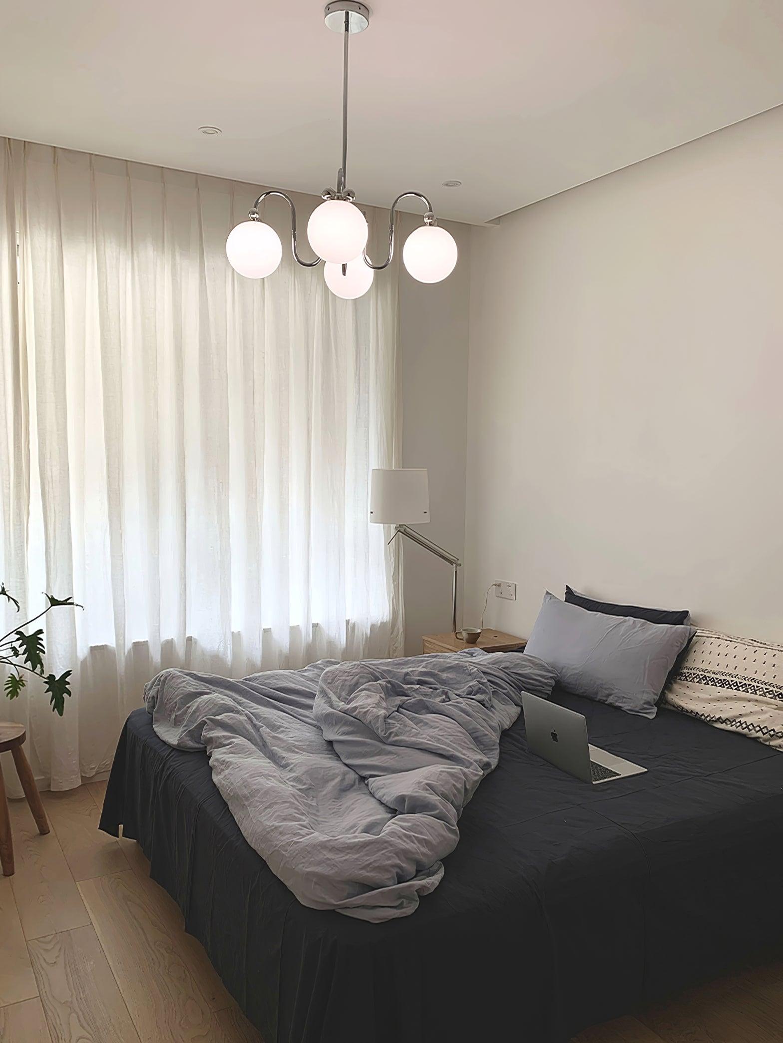 Estee Polished Chrome Chandelier