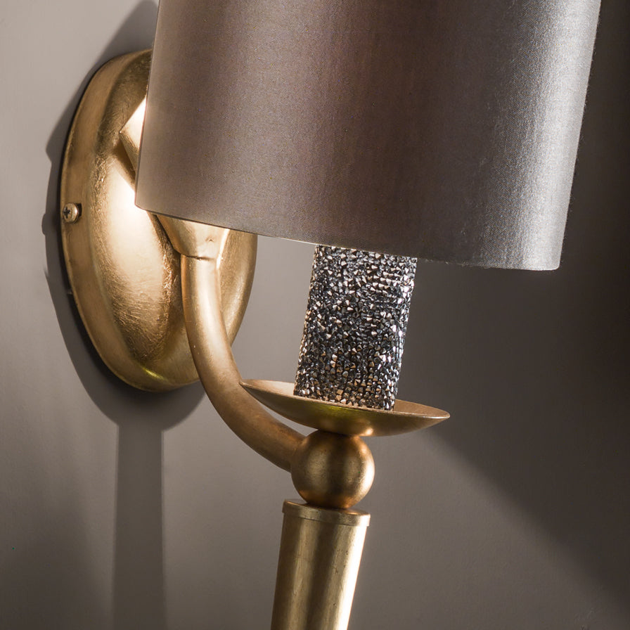 Luxury Modern Crystal Gold Wall Sconce