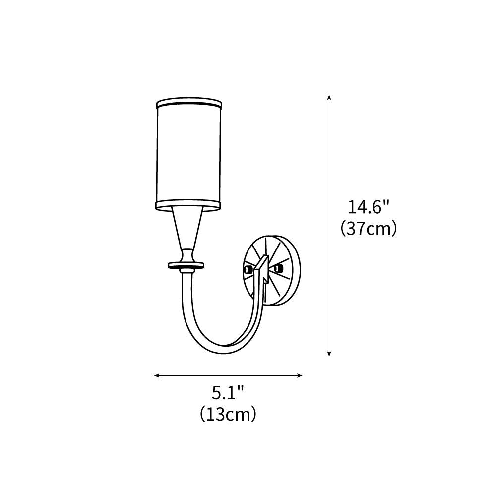 Modern Charleston Wall Sconce 5.1