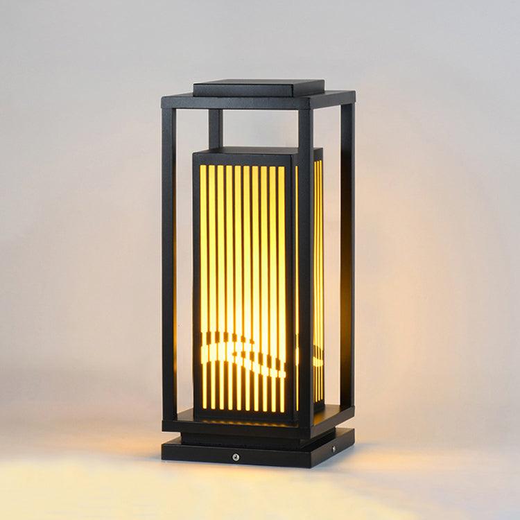 Square Cage Outdoor Light Table Lamp