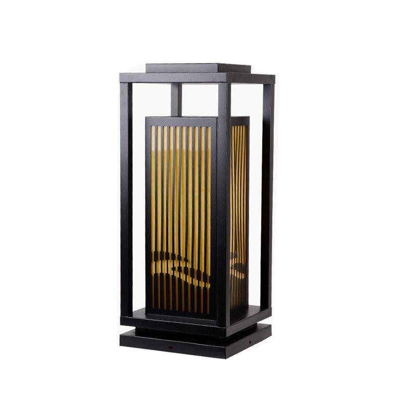 Square Cage Outdoor Light Table Lamp