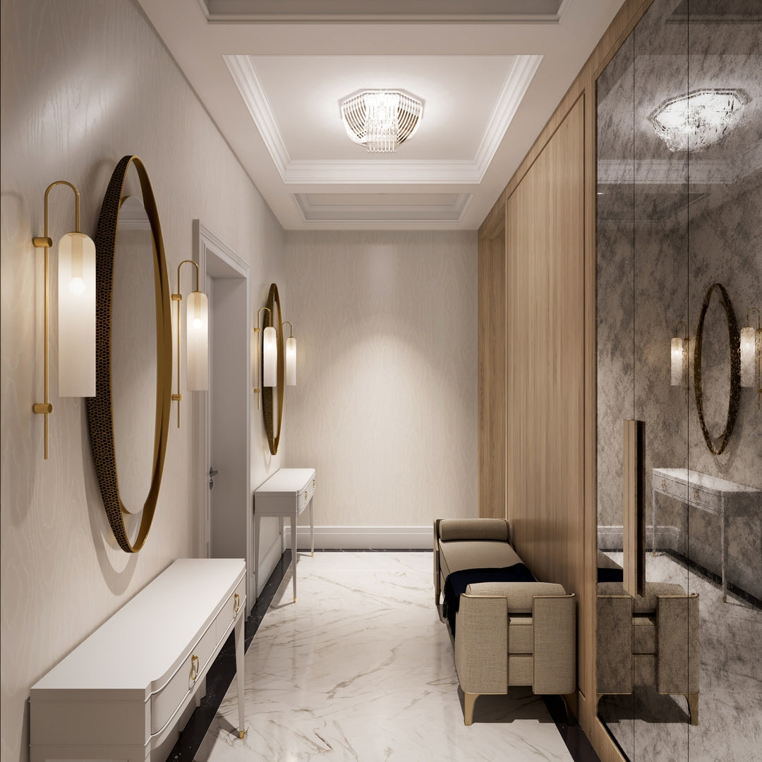 Modern Glass Wall Sconce