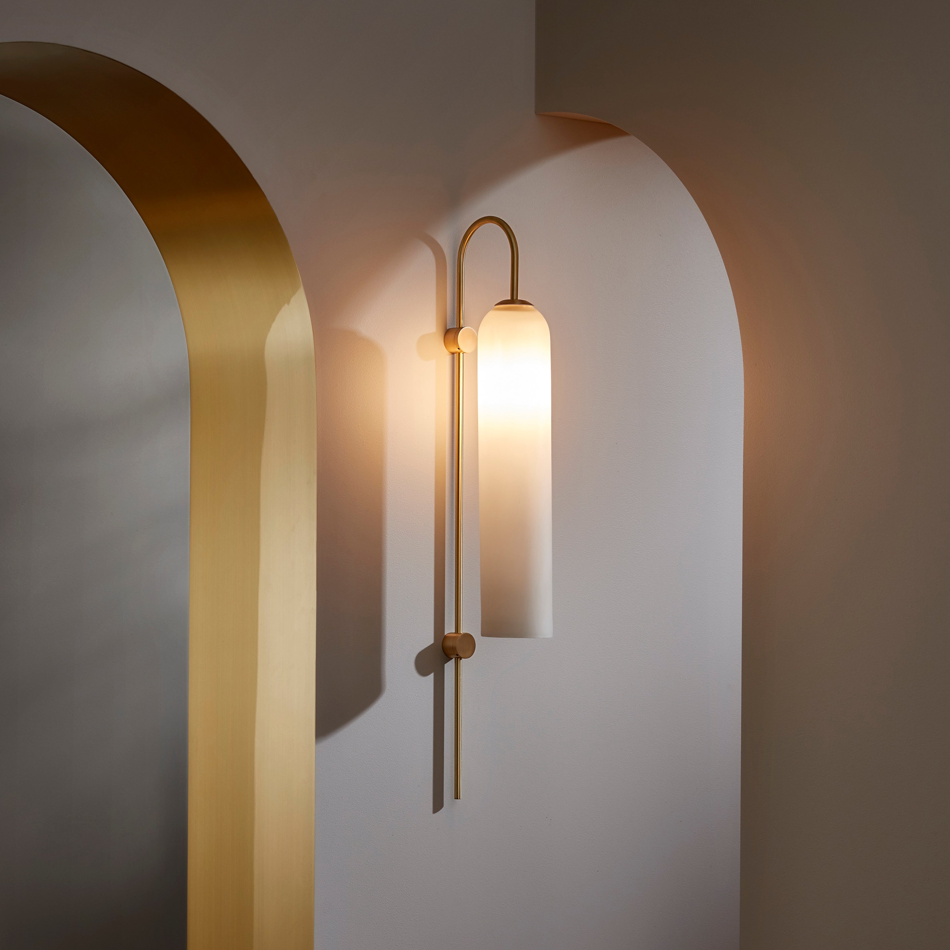 Modern Glass Wall Sconce