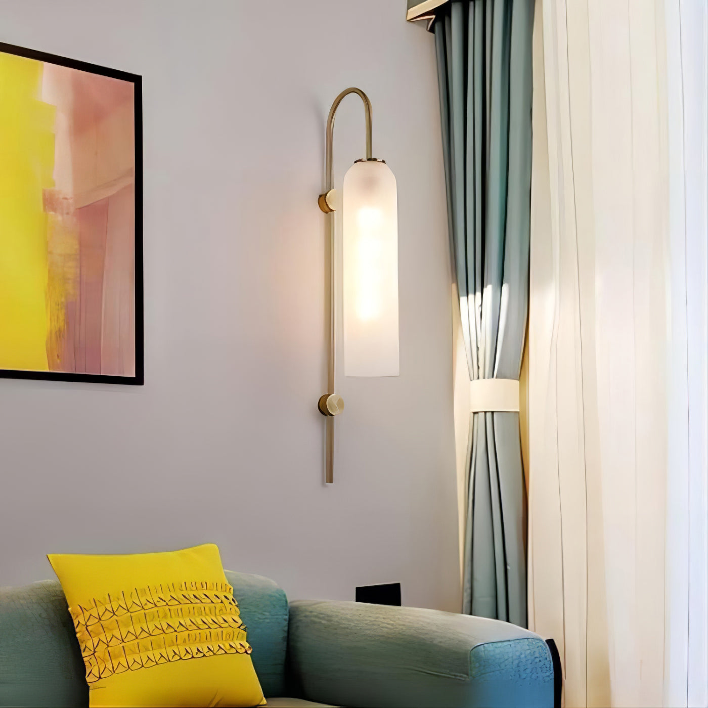 Modern Glass Wall Sconce