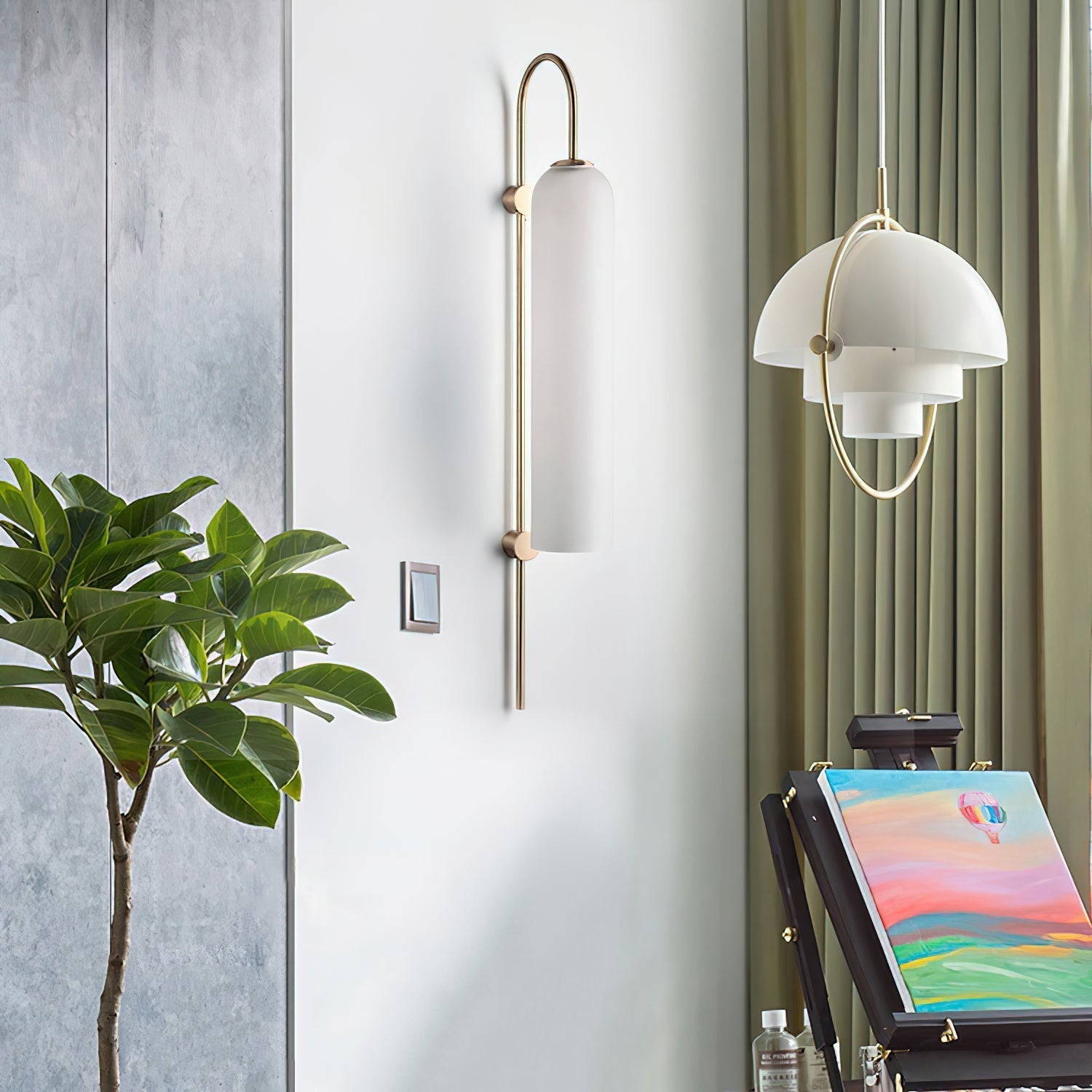 Modern Glass Wall Sconce