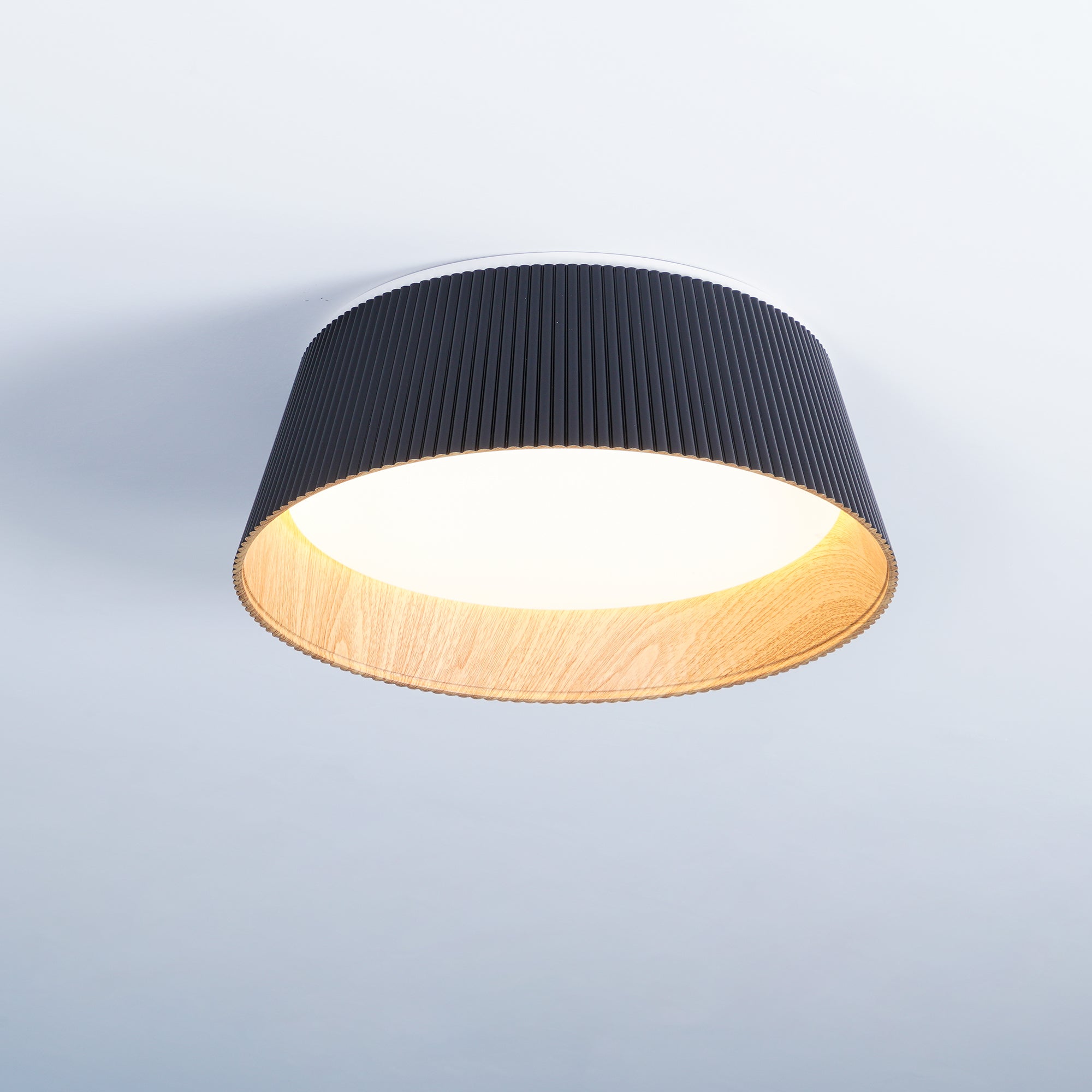 Modern Ribbed Overhead Light Ceiling Light