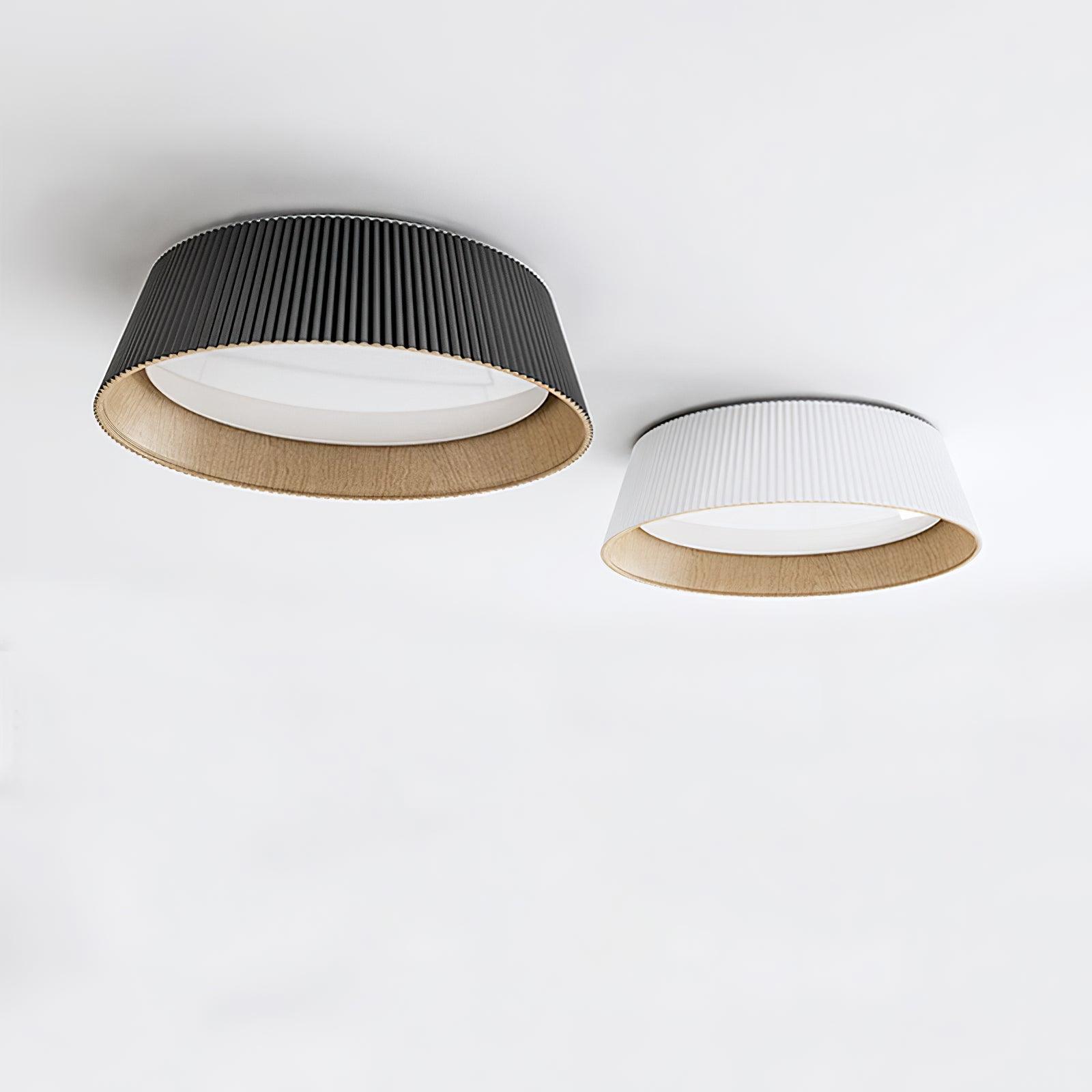 Modern Ribbed Overhead Light Ceiling Light