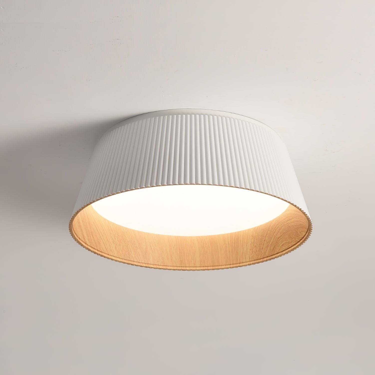 Modern Ribbed Overhead Light Ceiling Light