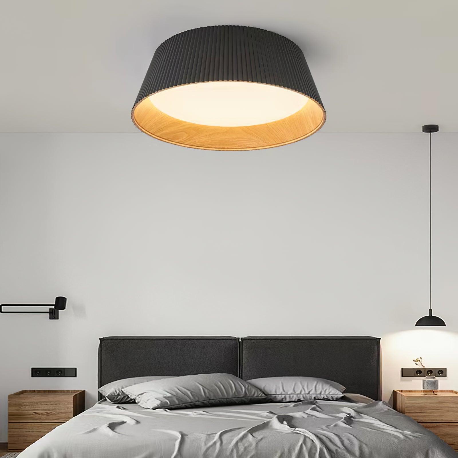 Modern Ribbed Overhead Light Ceiling Light