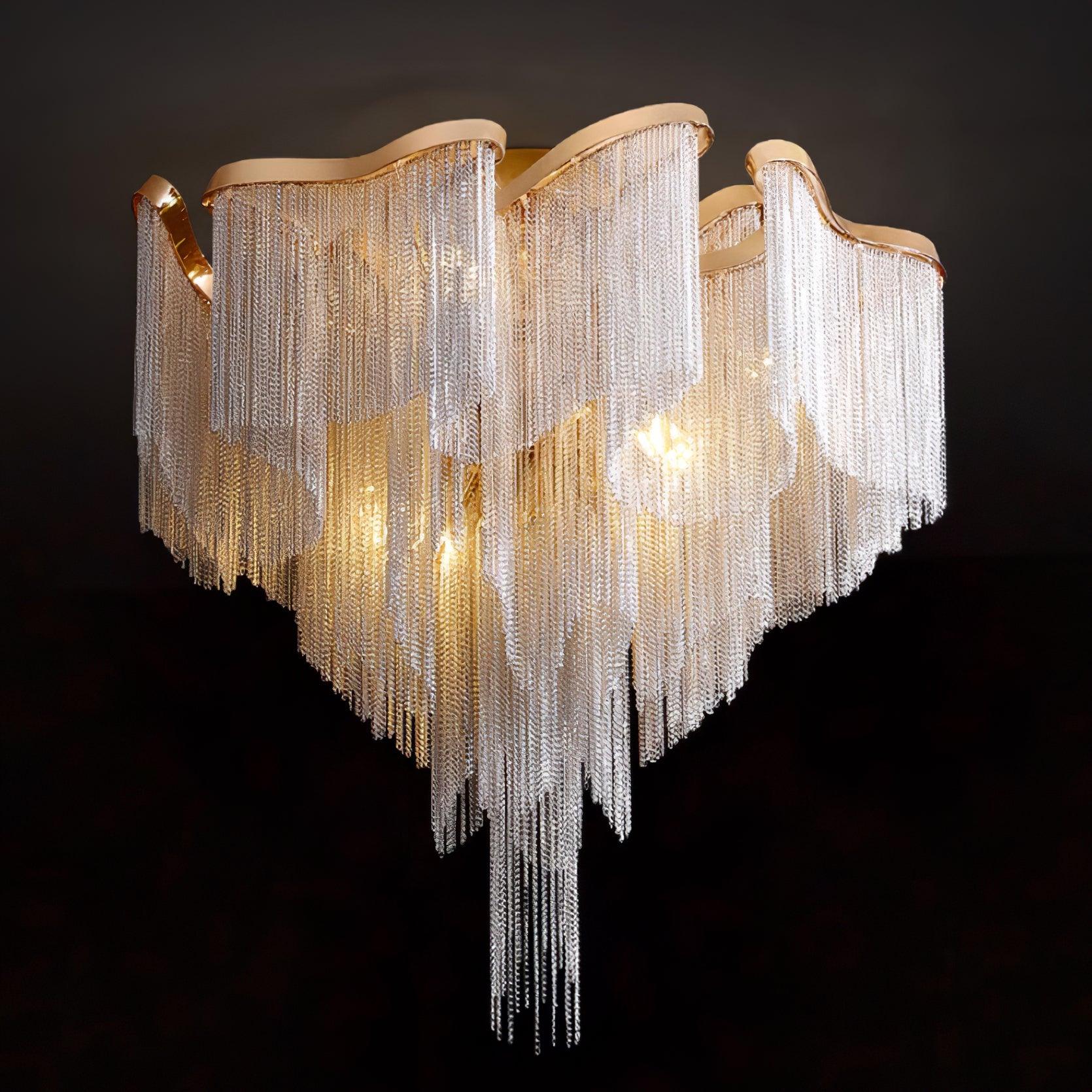 Modern Tassel Ceiling Light