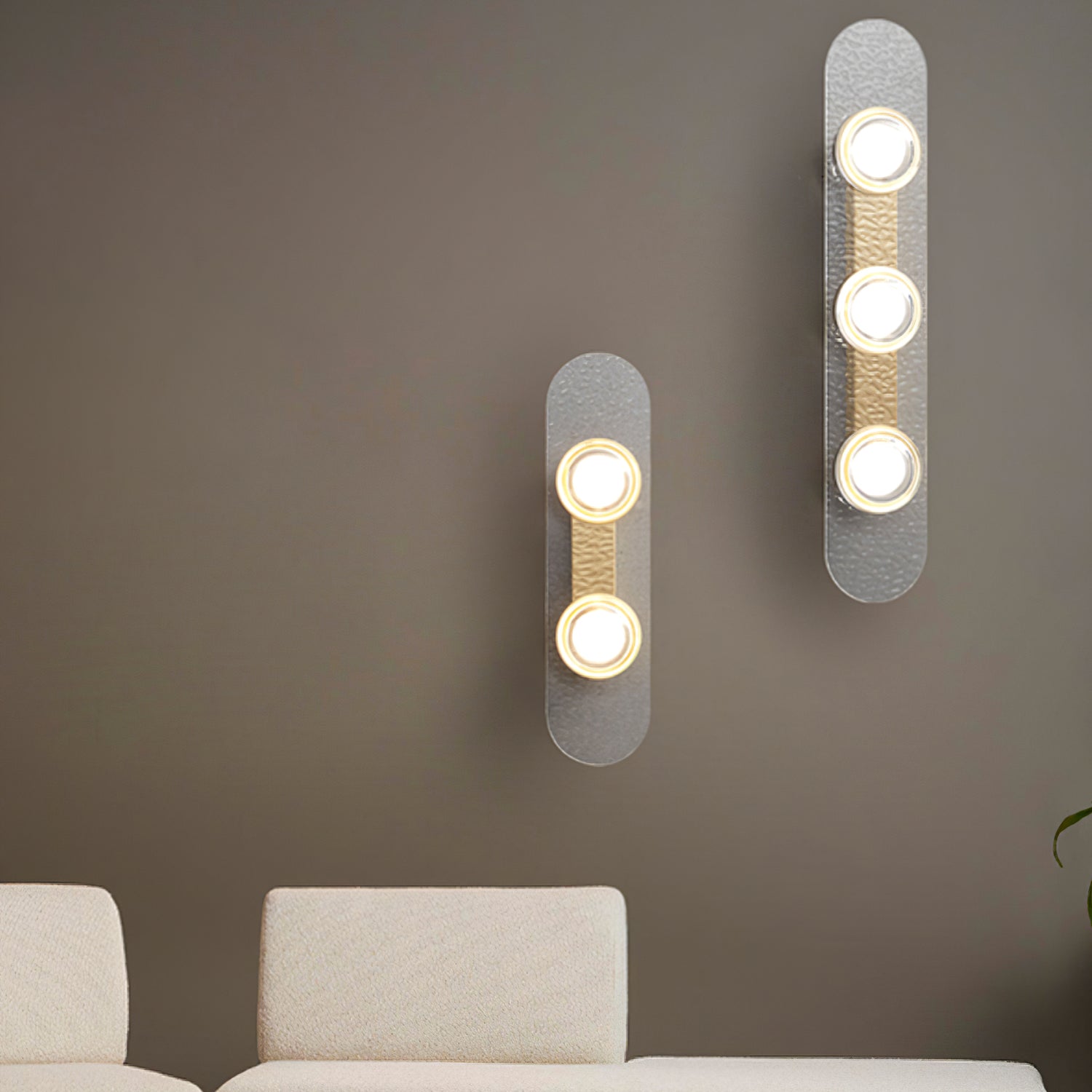 Modulo Brass Wall Sconce