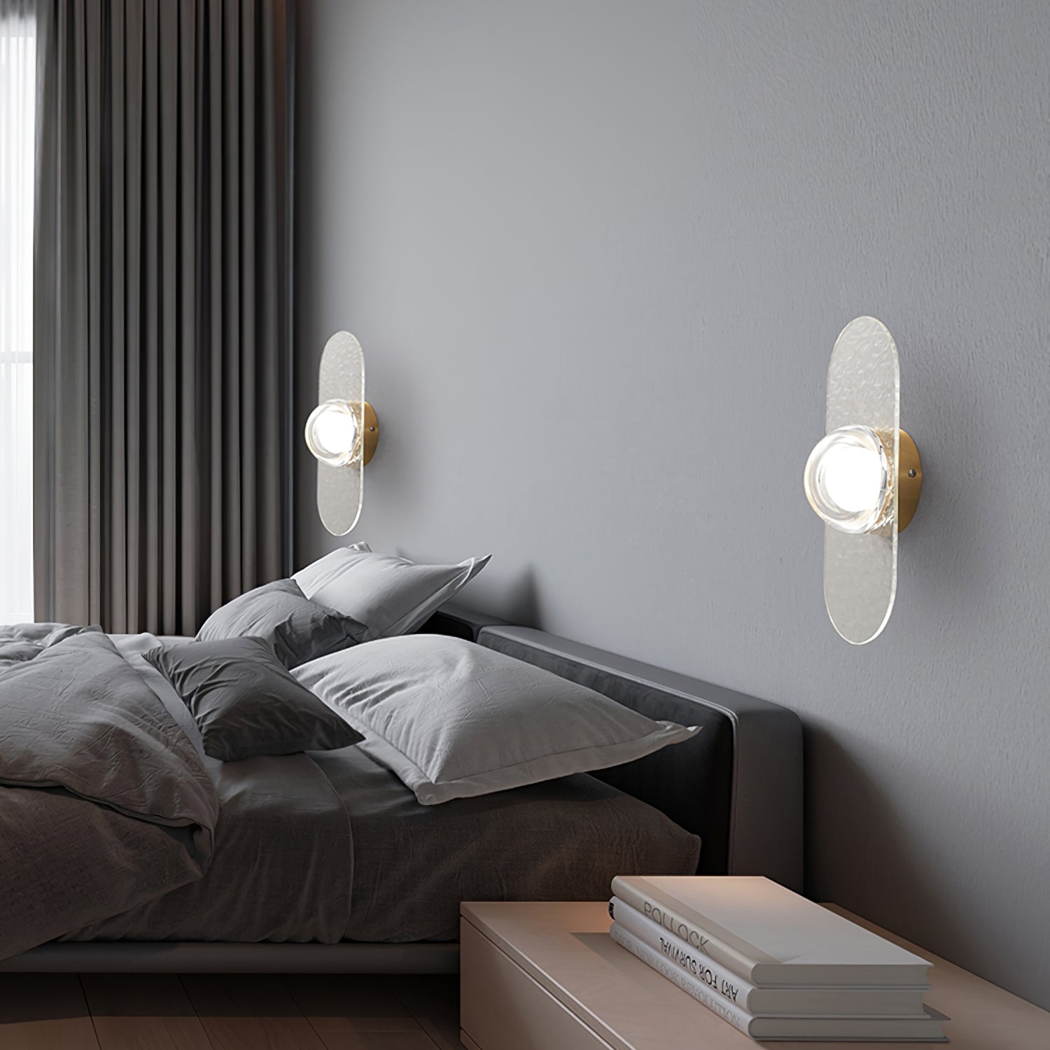 Modulo Brass Wall Sconce