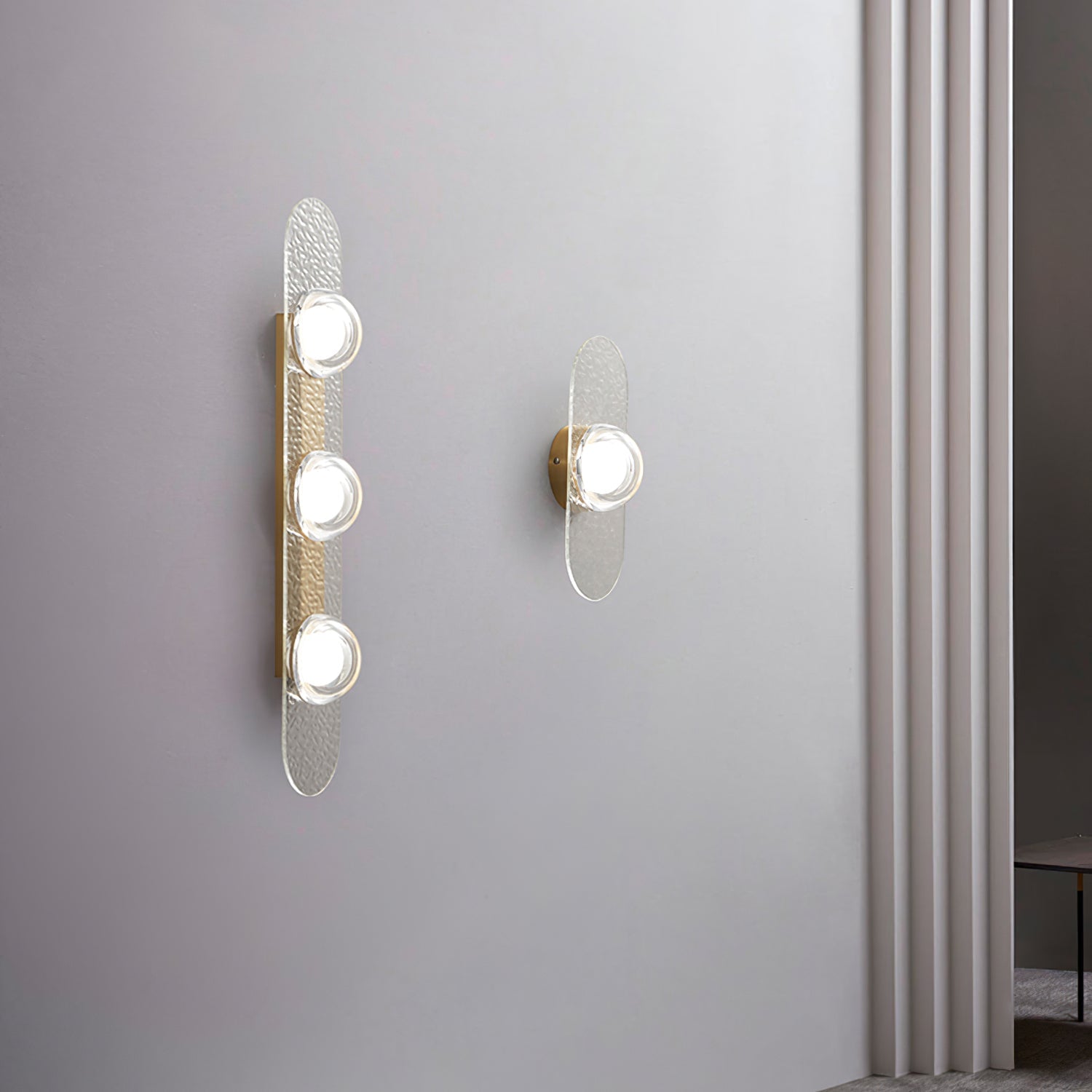 Modulo Brass Wall Sconce