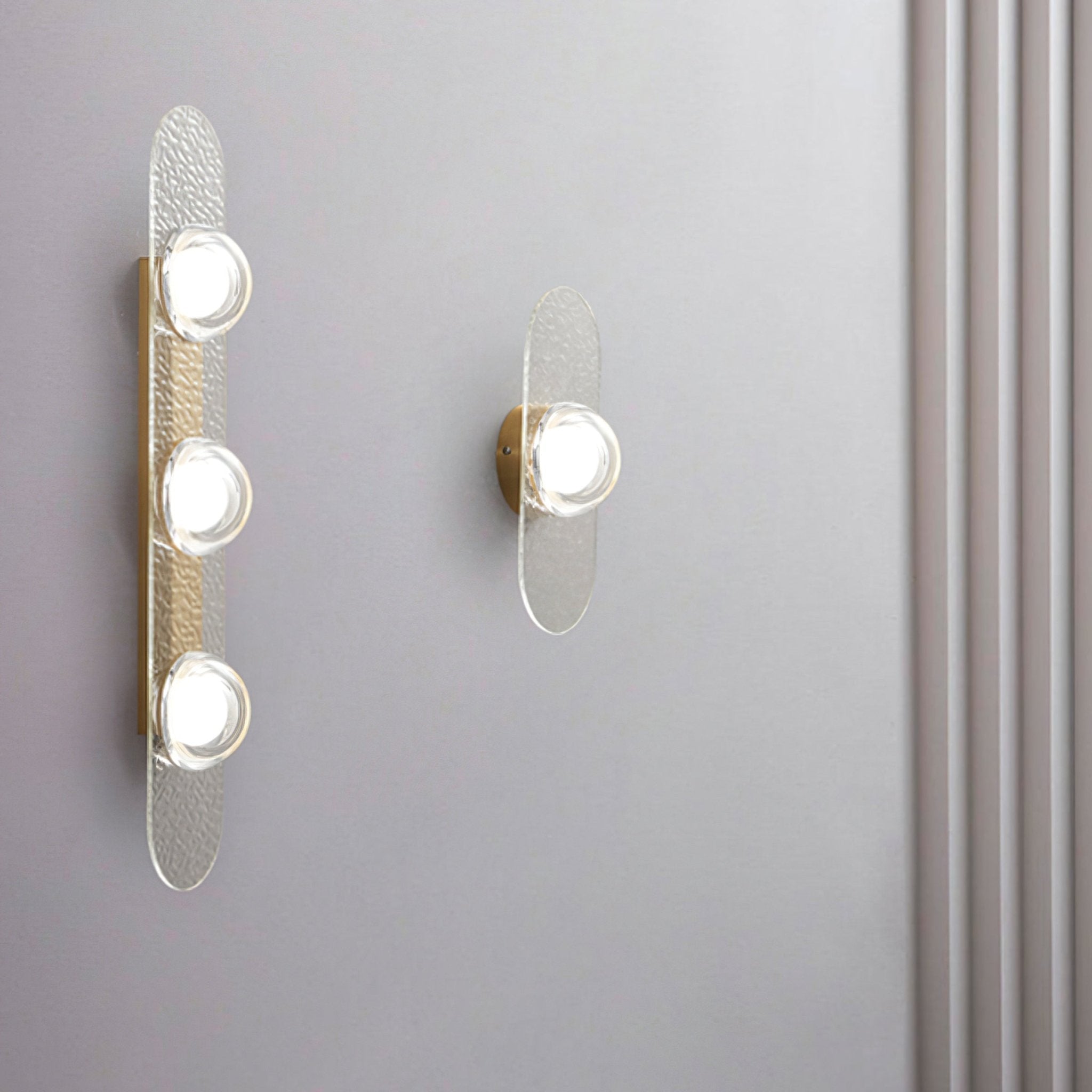 Modulo Brass Wall Sconce