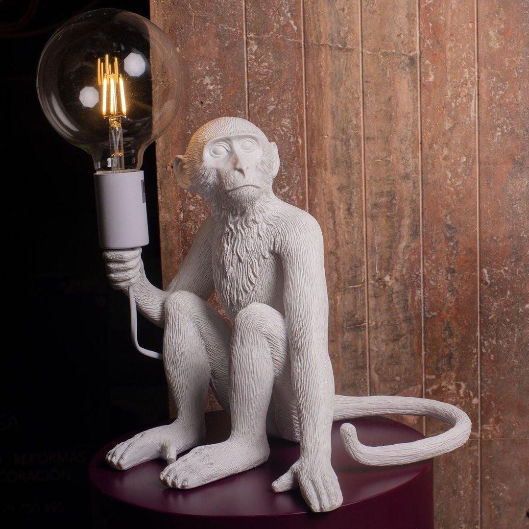 Monkey Nightstand Lamp Table Lamp
