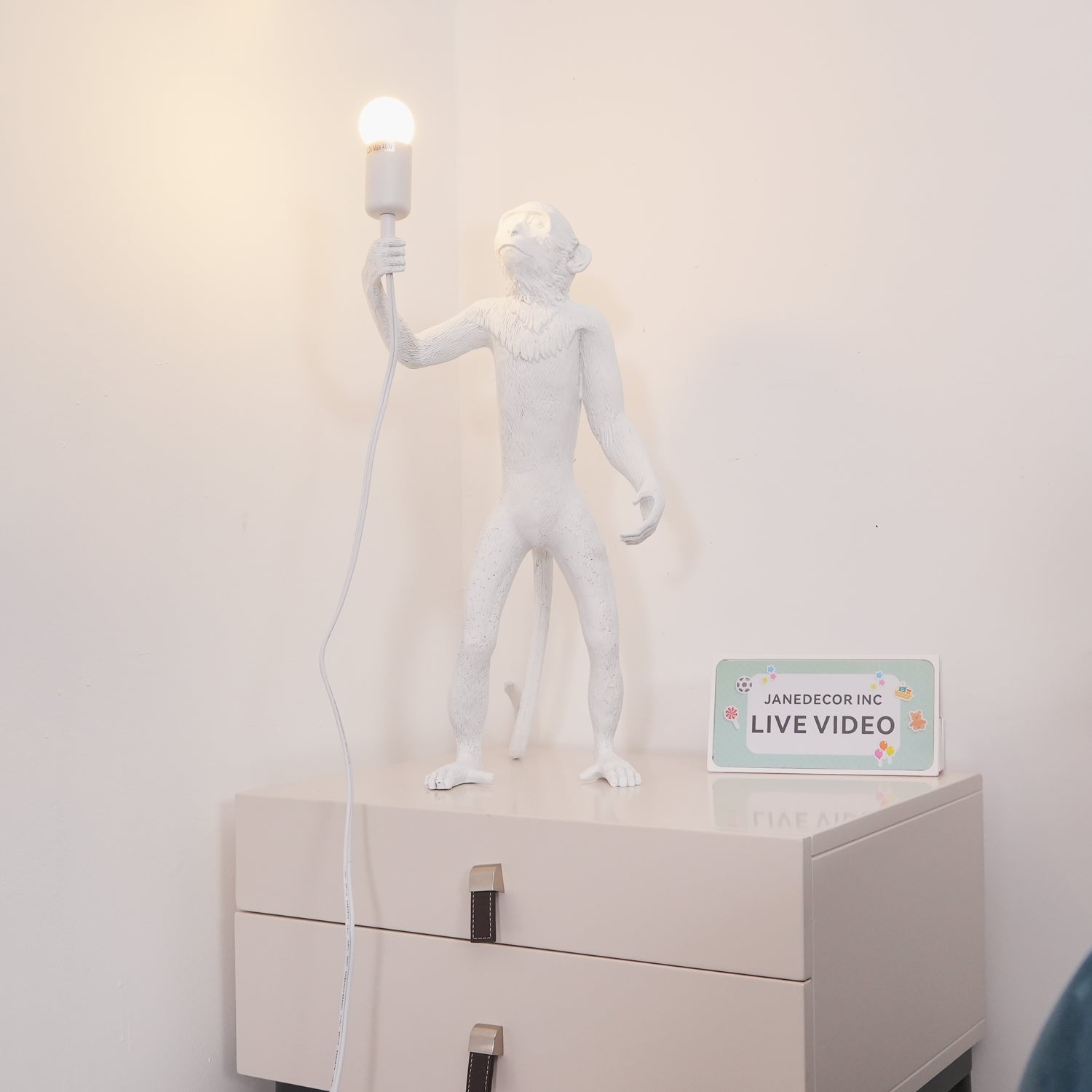 Monkey Nightstand Lamp Table Lamp