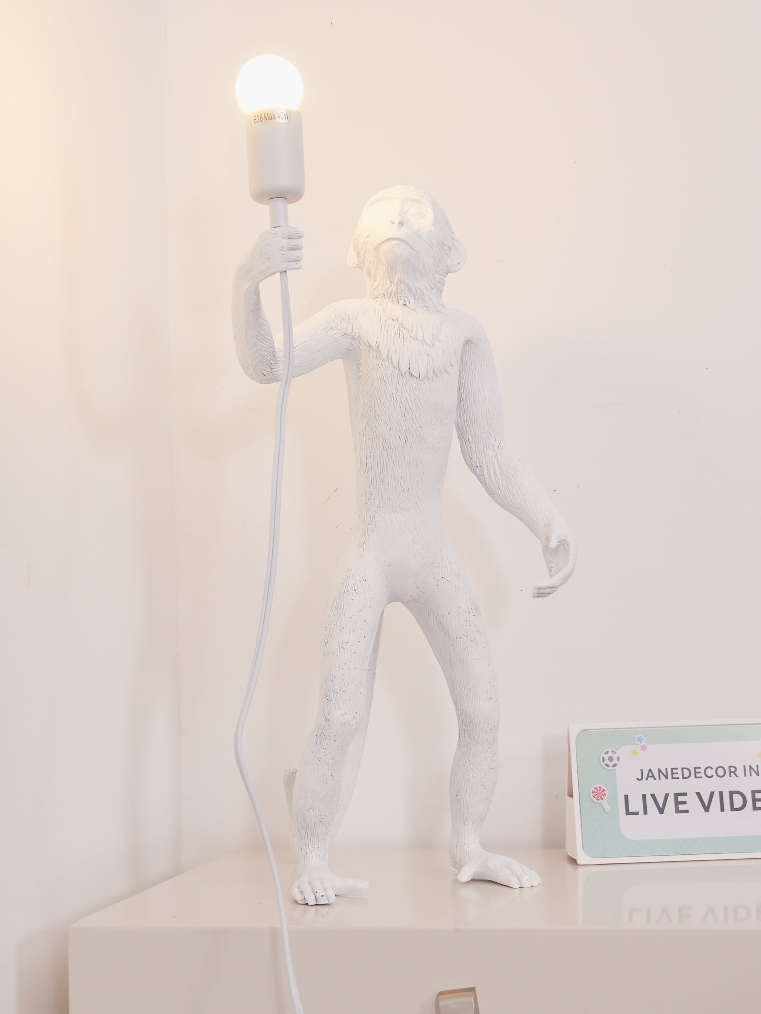 Monkey Nightstand Lamp Table Lamp