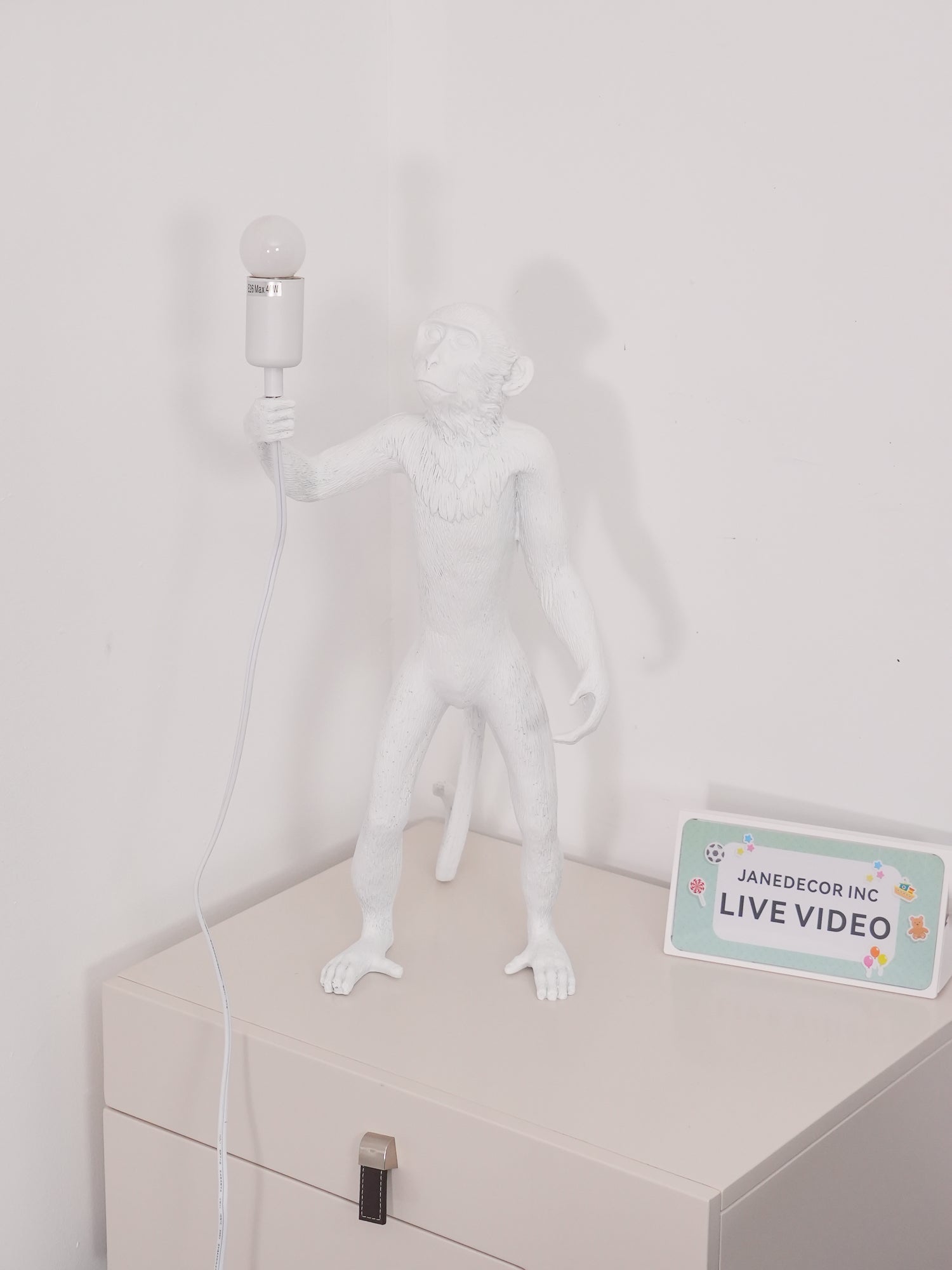 Monkey Nightstand Lamp Table Lamp
