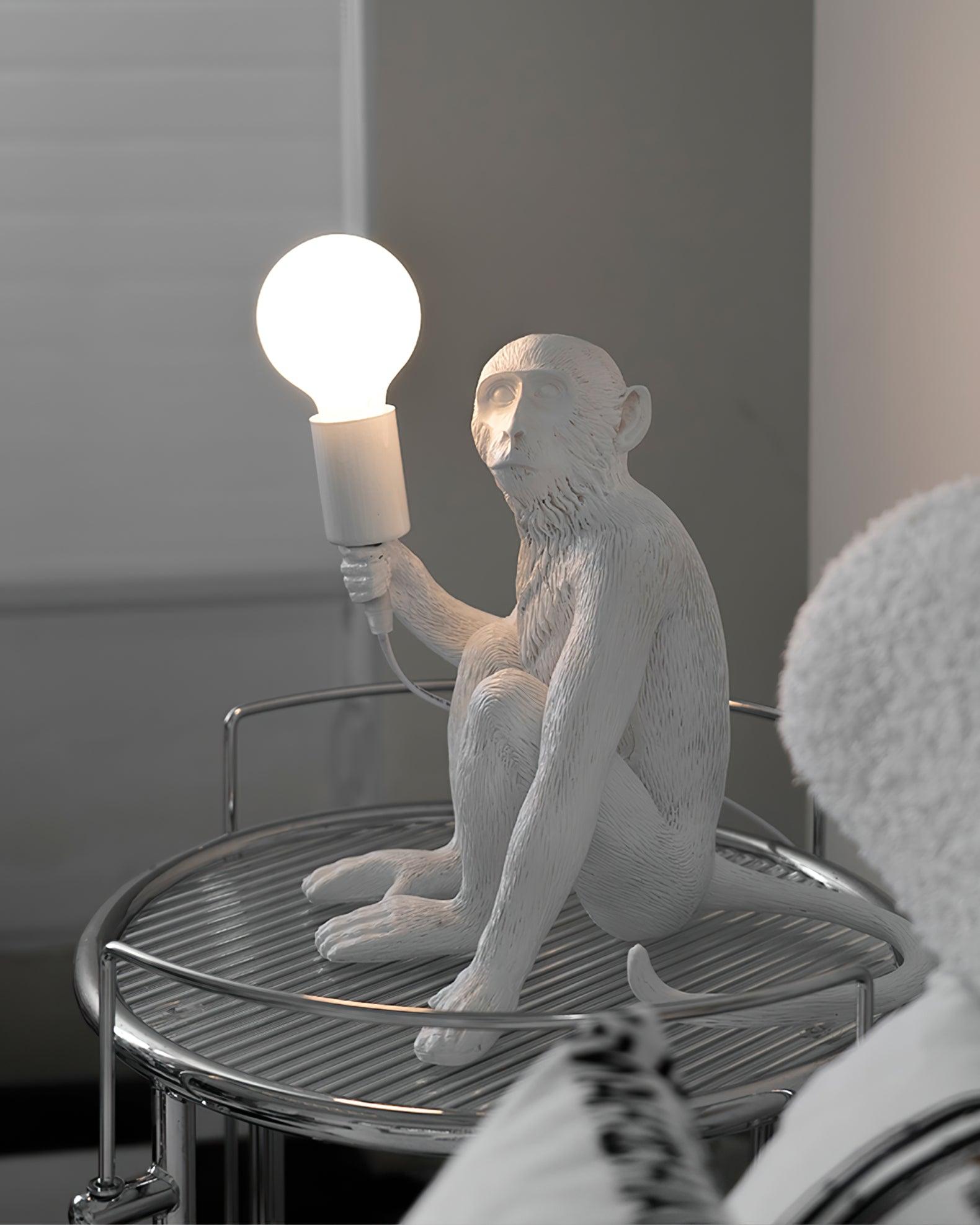 Monkey Nightstand Lamp Table Lamp
