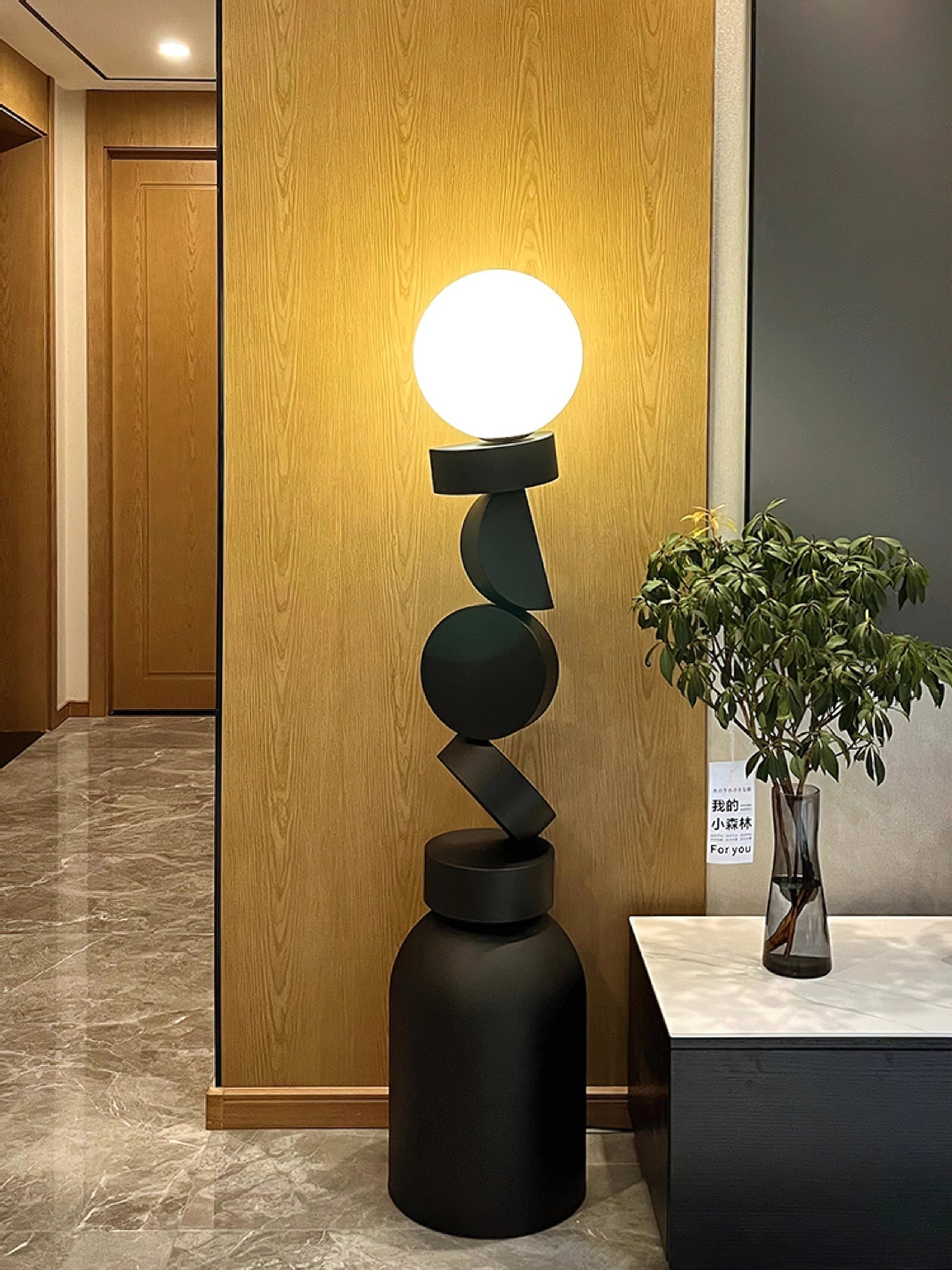 Monolith Cube Floor Light, Floor Lamp, detail 9