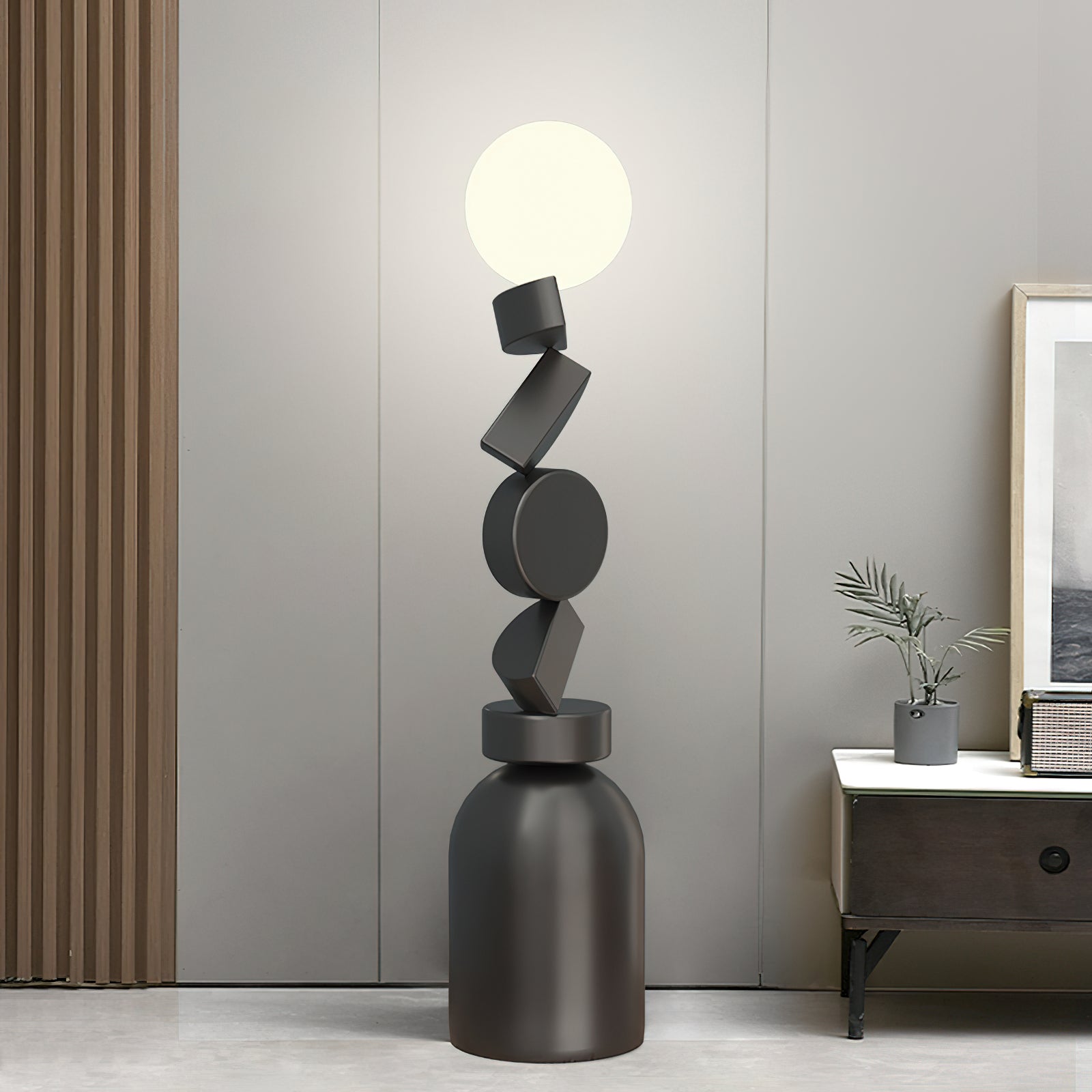 Monolith Cube Floor Light, Floor Lamp, detail 13