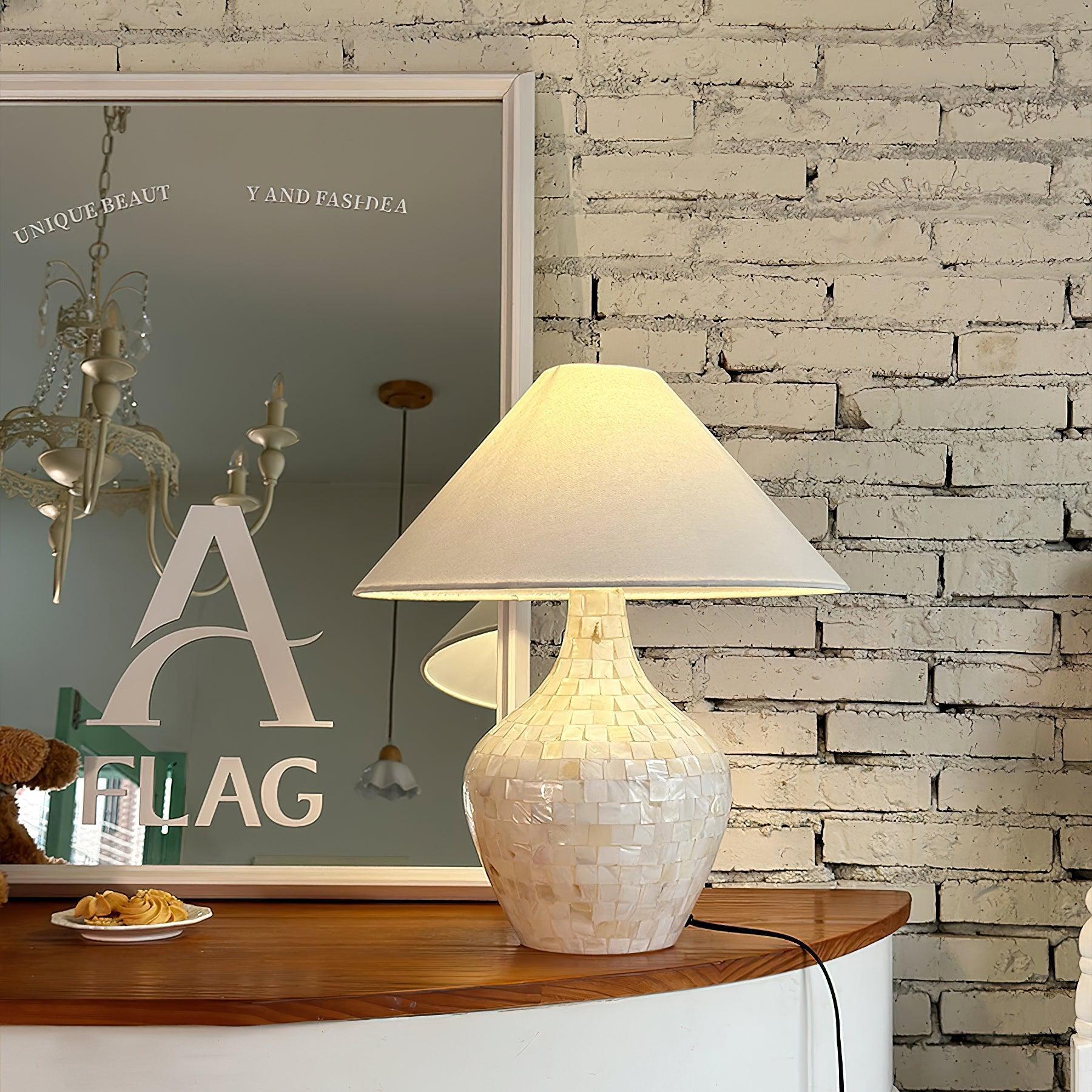 Mosaic Table Lamp 16.5