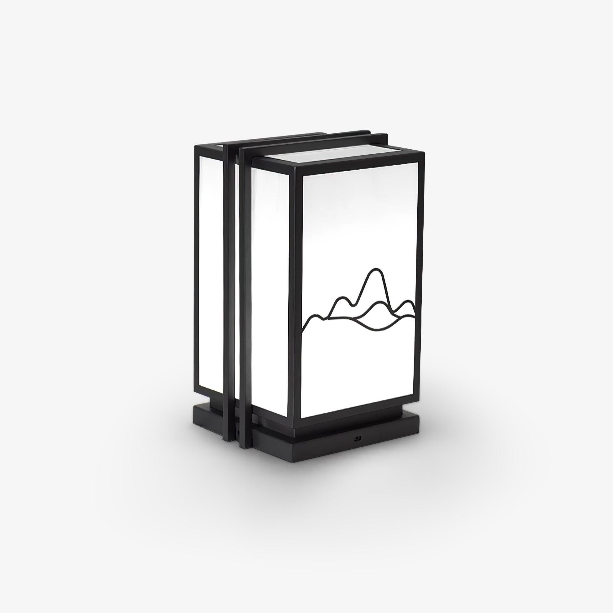 Mountain Outdoor Post Light Floor Lamp