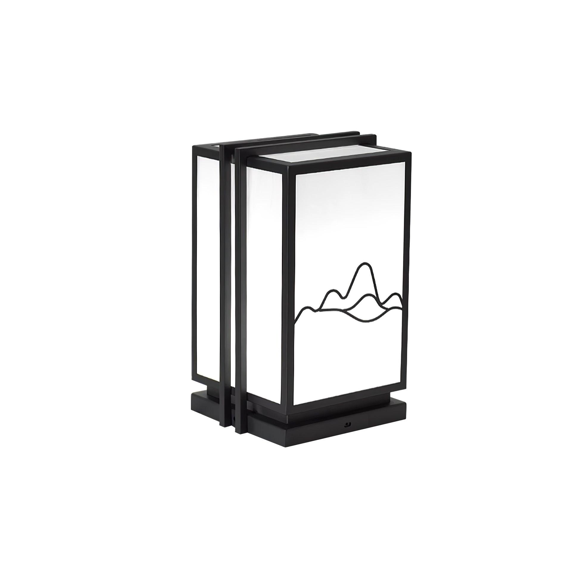 Mountain Outdoor Post Light Floor Lamp