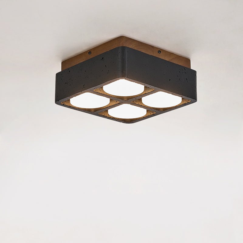 Multi Spot Square Ceiling Light