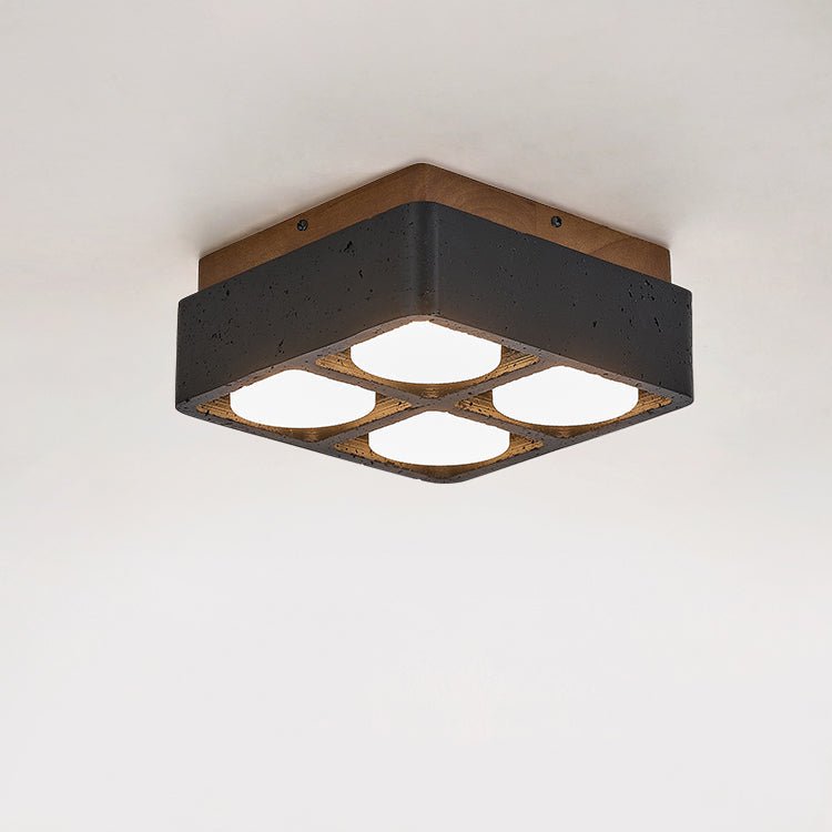 Multi Spot Square Ceiling Light