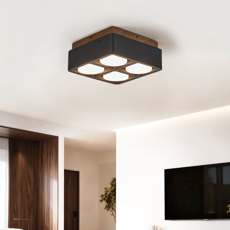 Multi Spot Square Ceiling Light