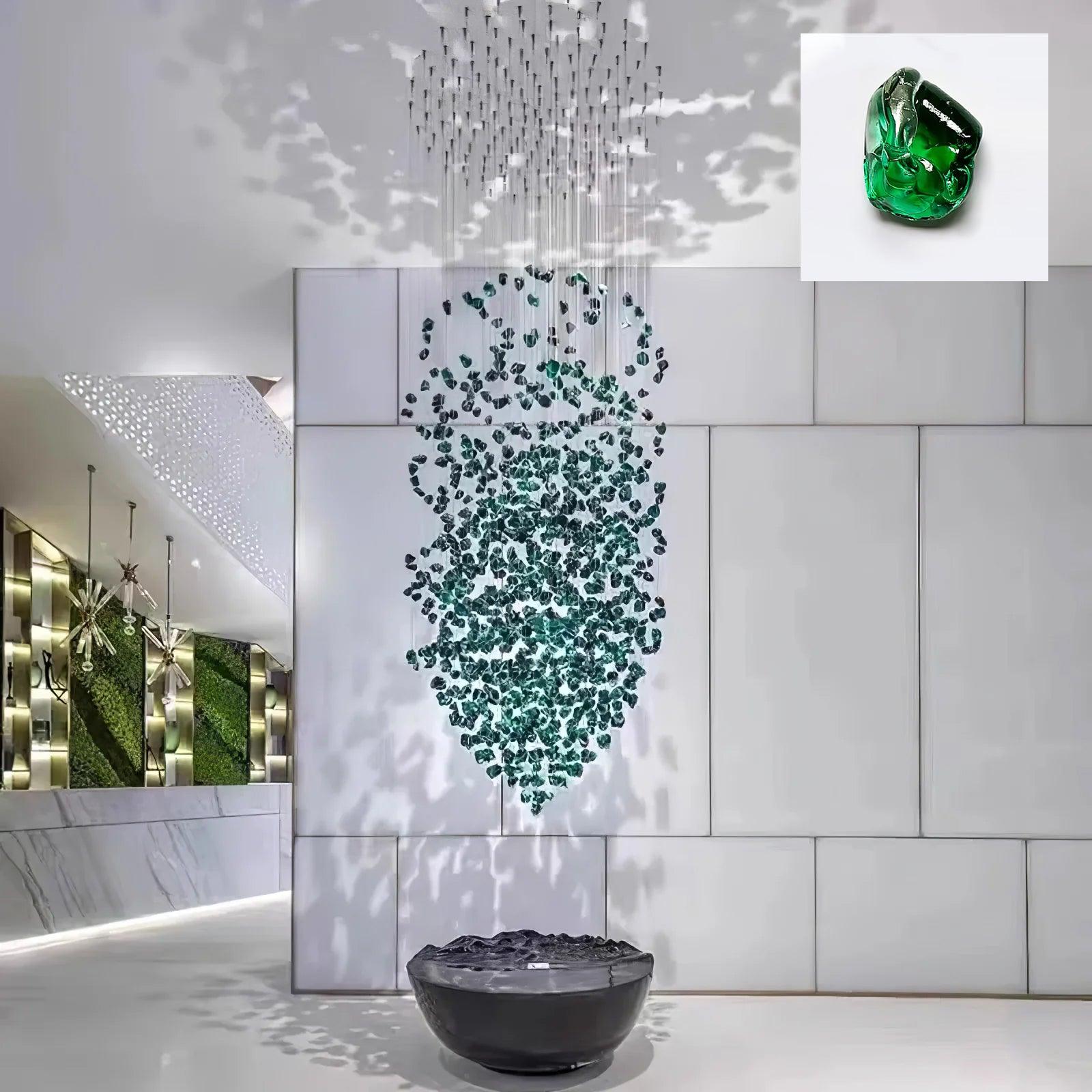 Chandelier detail image with finish, structure, and proportion visible