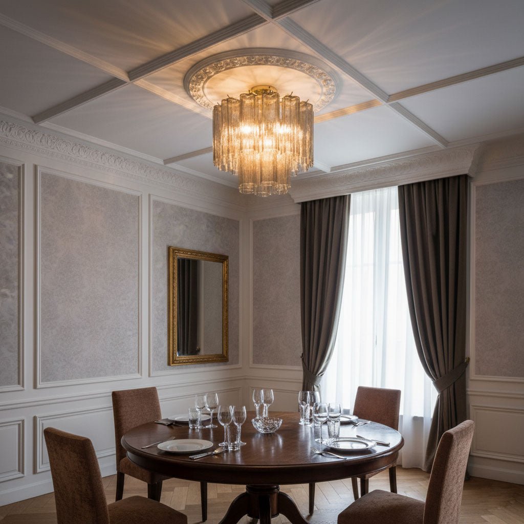 Murano Tubes Ceiling Light