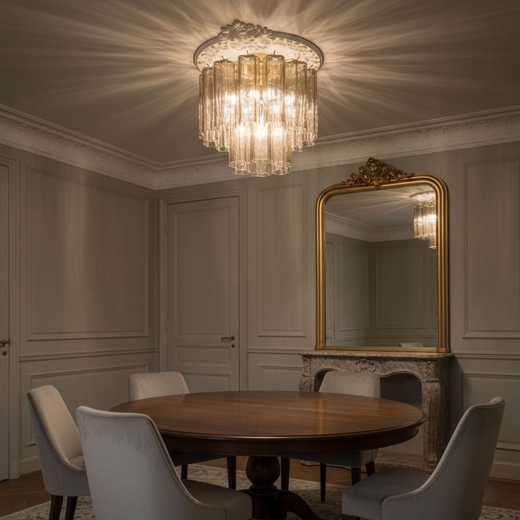 Murano Tubes Ceiling Light