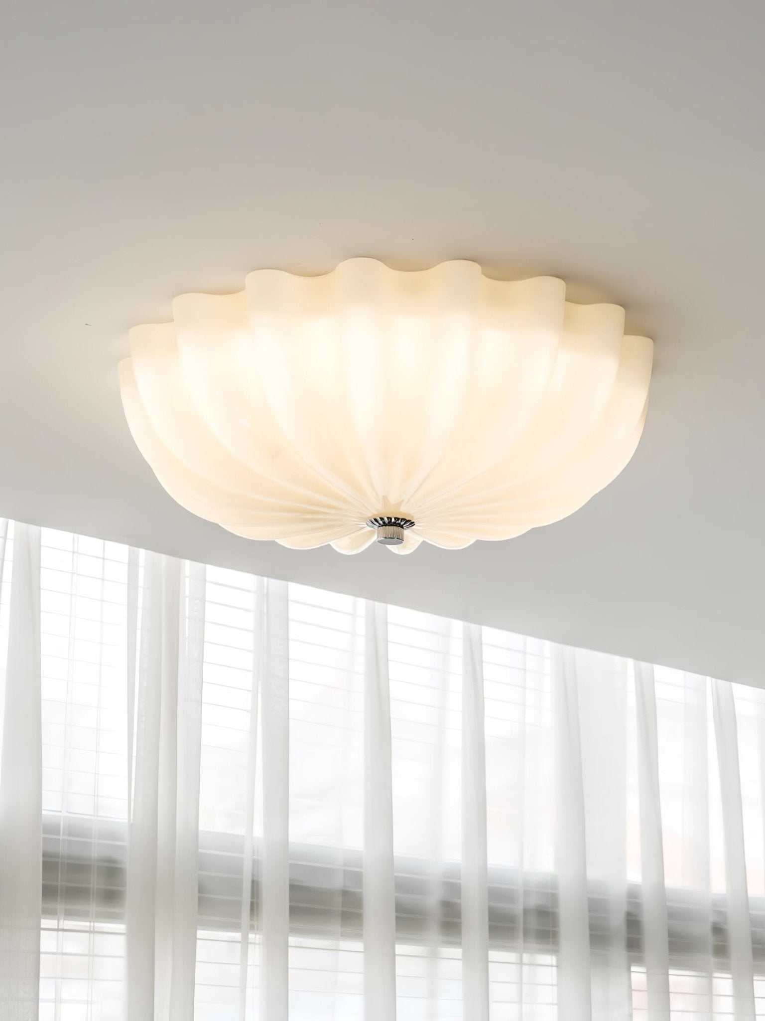 Murano Glass Flush Mount Light Ceiling Light