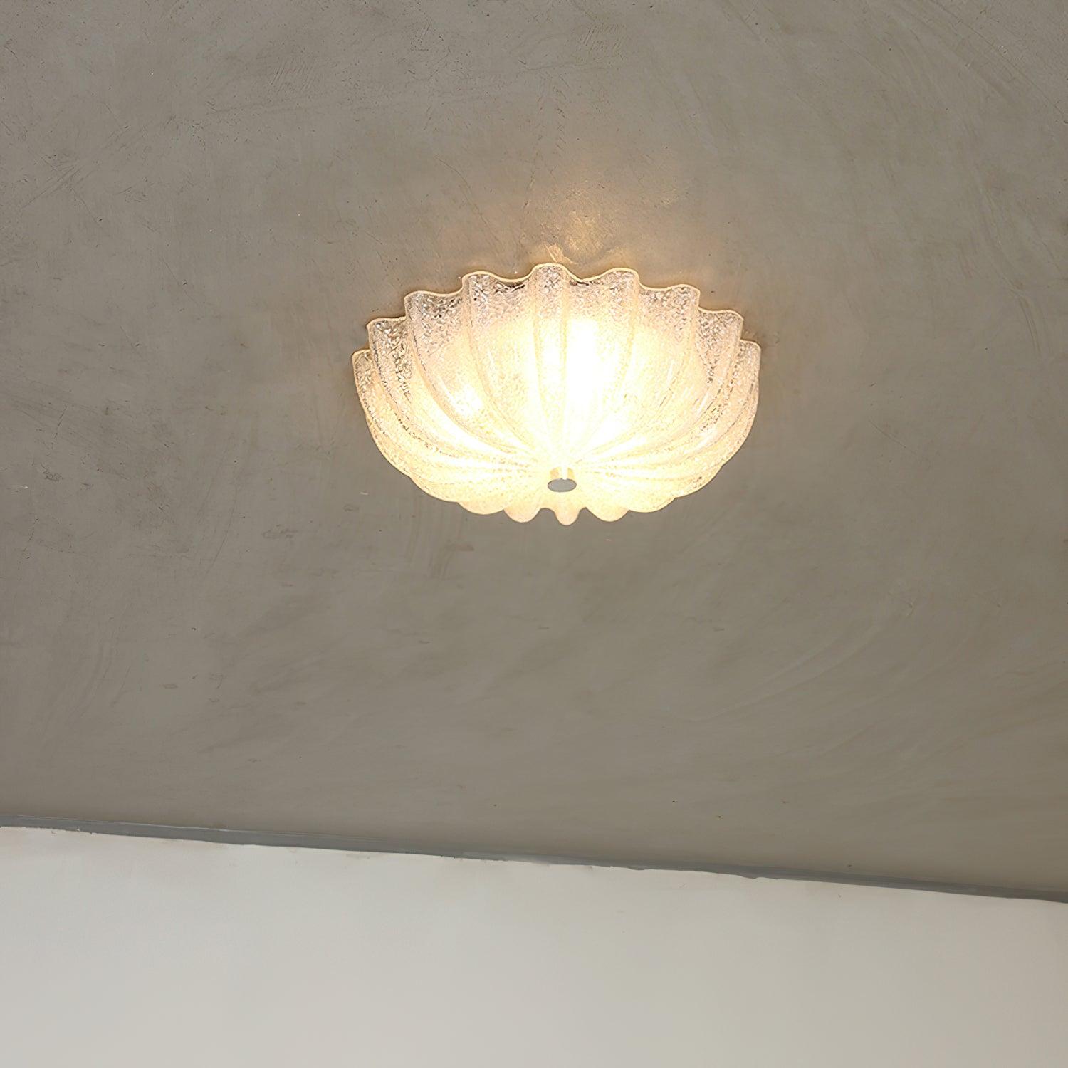 Murano Glass Flush Mount Light Ceiling Light
