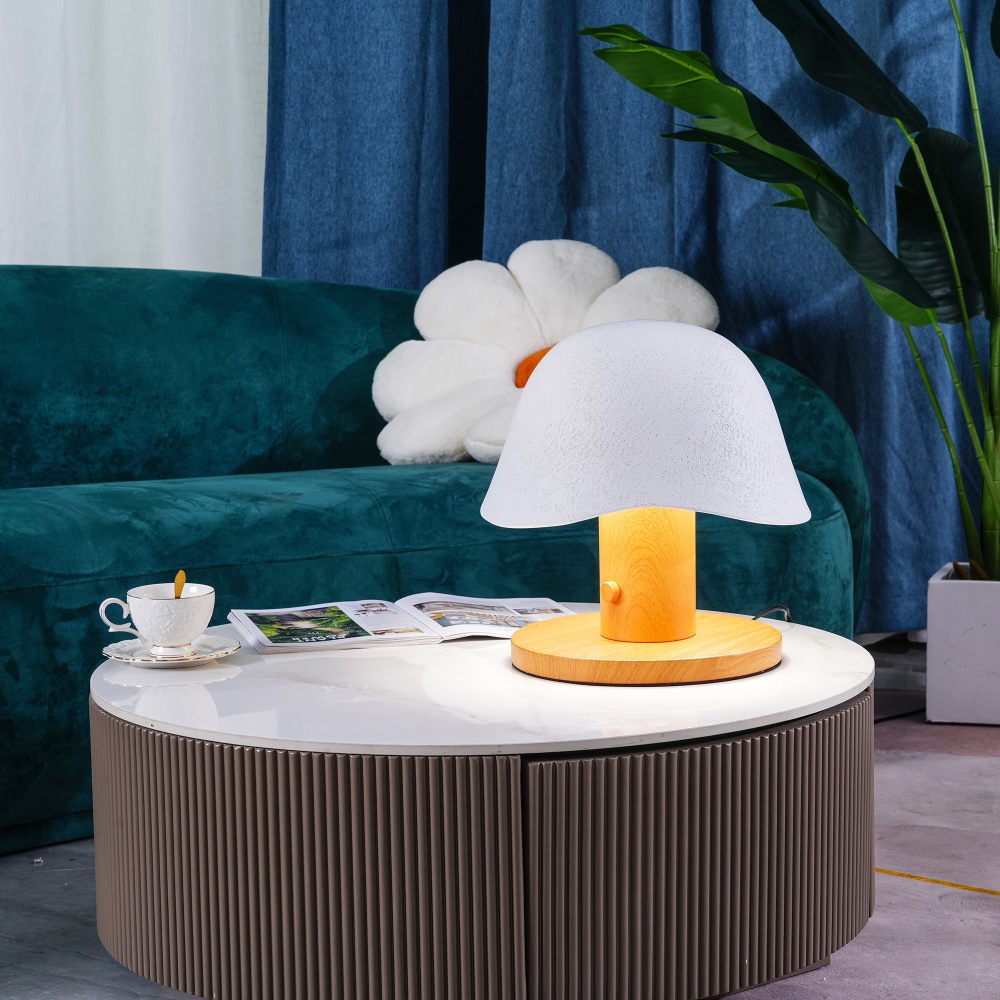 Mushroom Inspired Desk Lamp