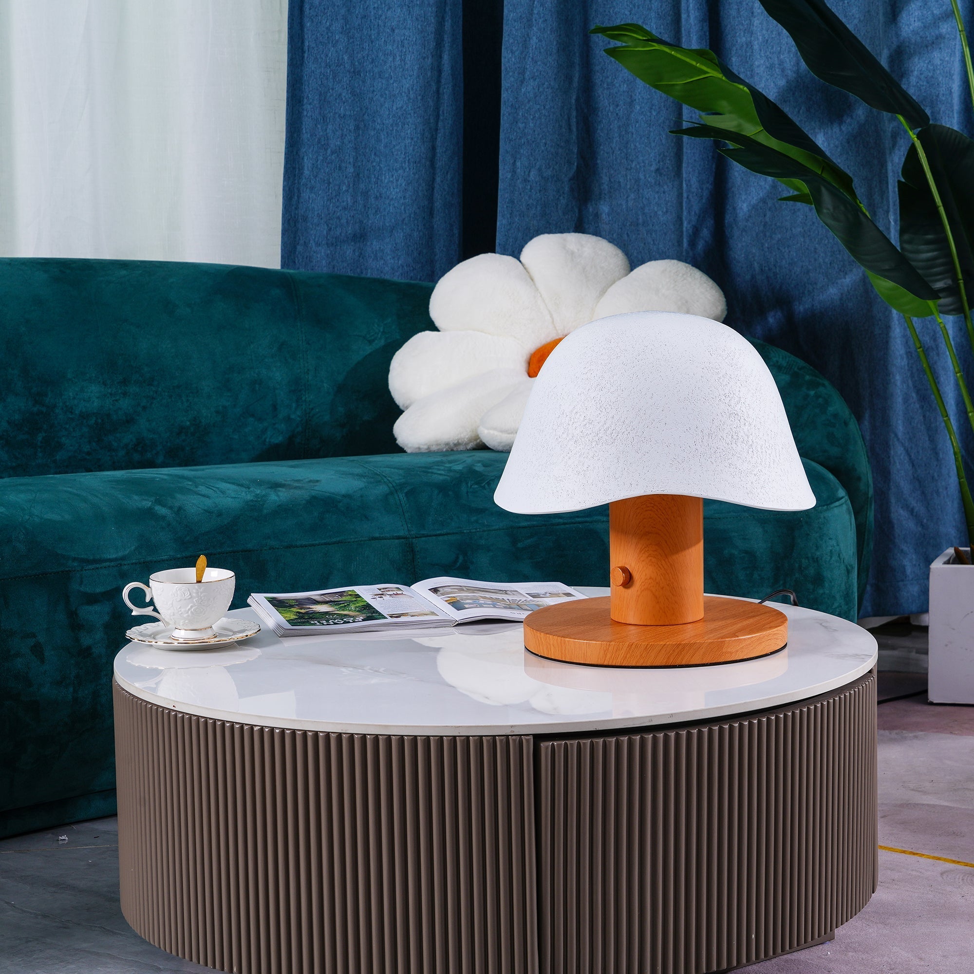 Mushroom Inspired Desk Lamp