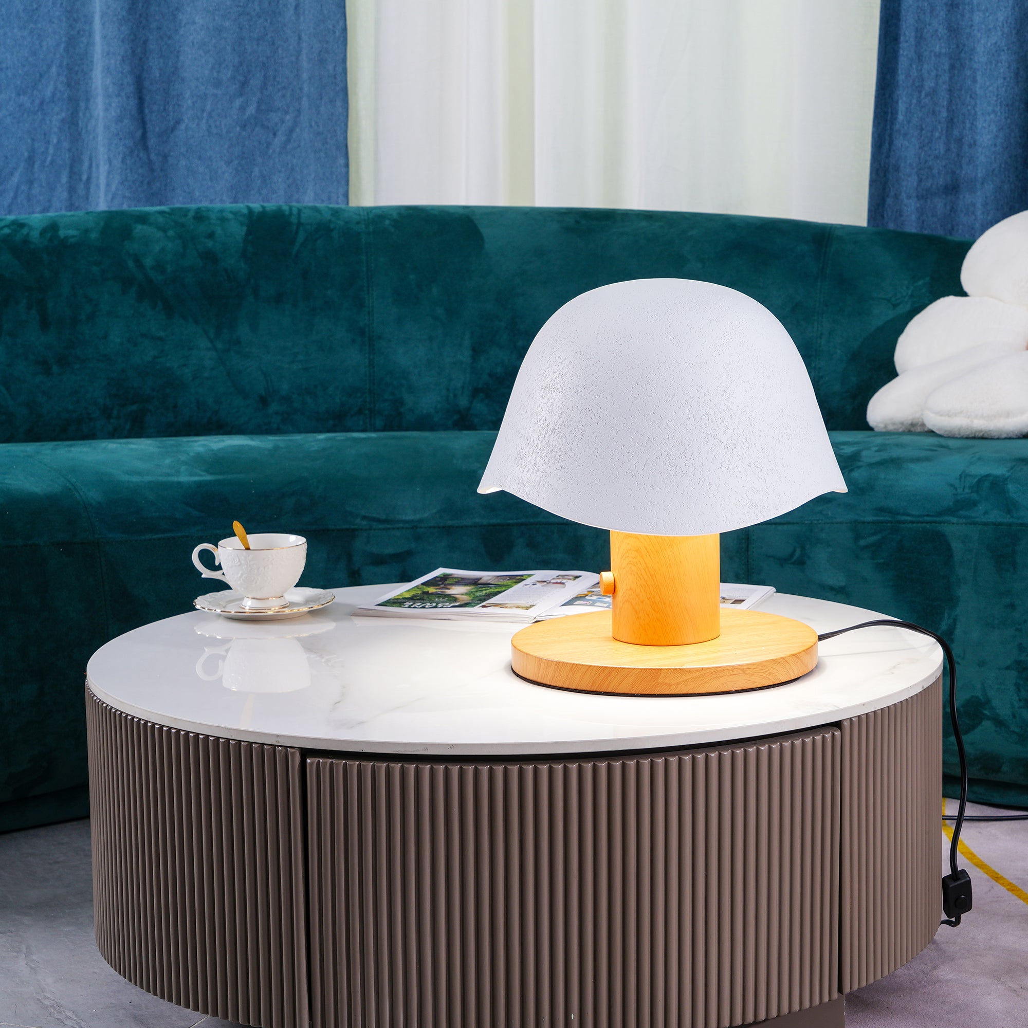 Mushroom Inspired Desk Lamp