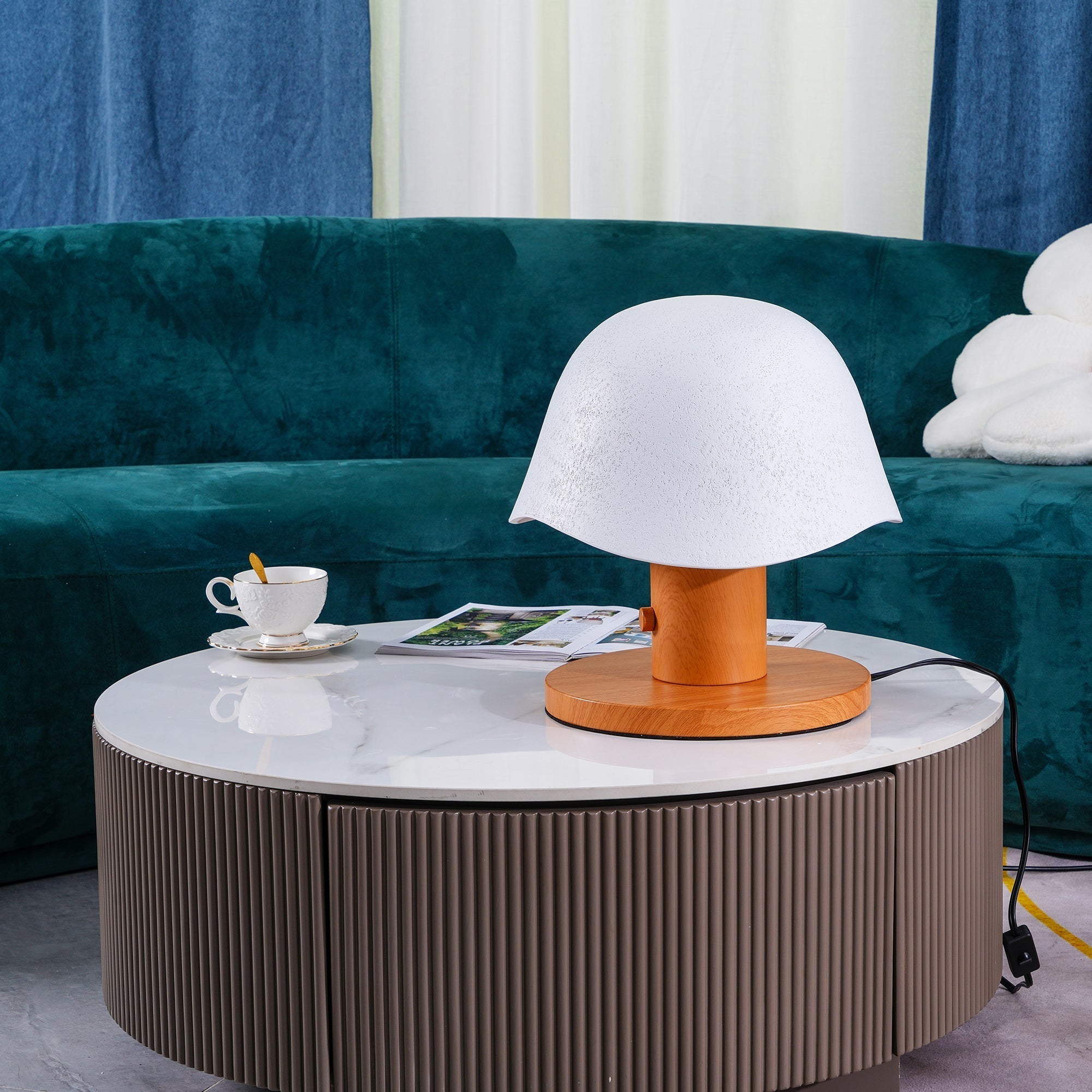 Mushroom Inspired Desk Lamp