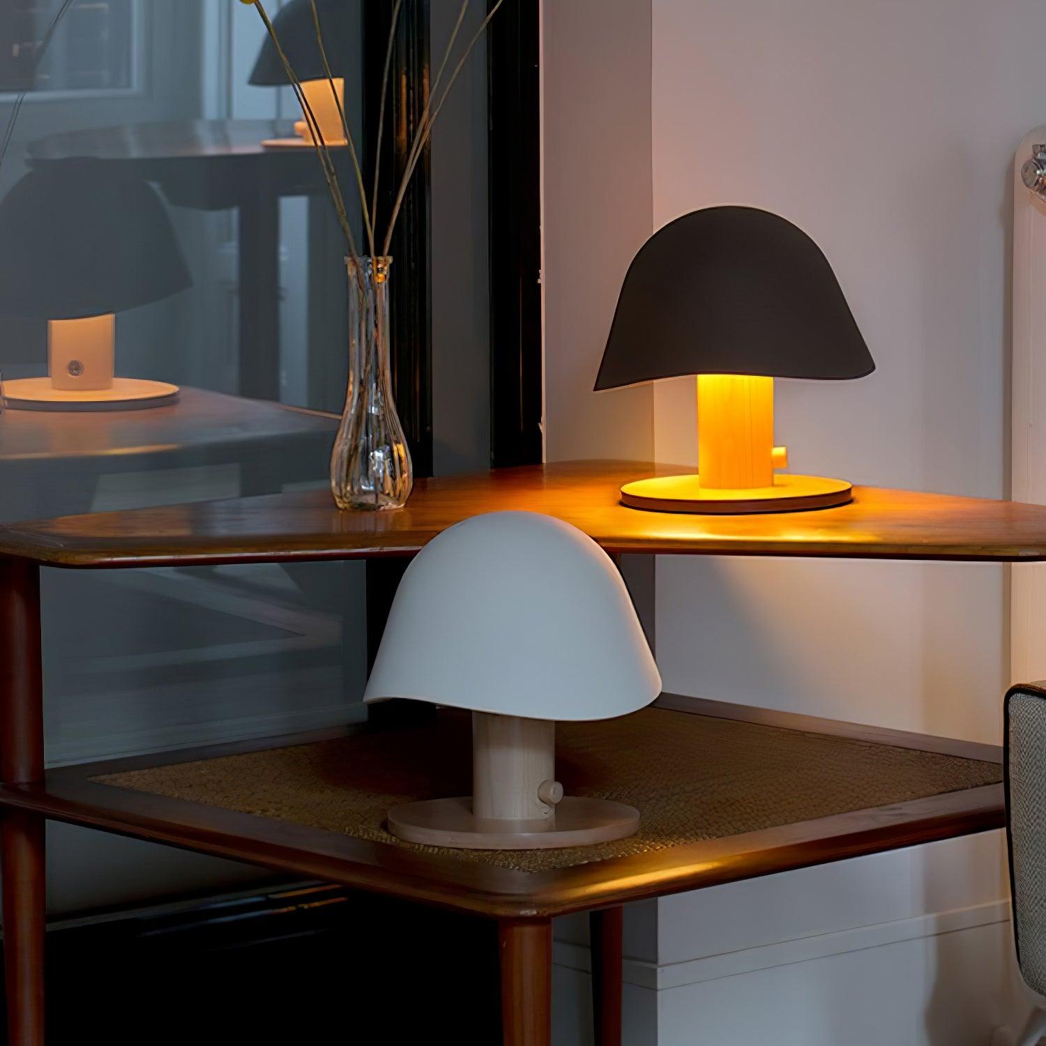Mushroom Inspired Desk Lamp