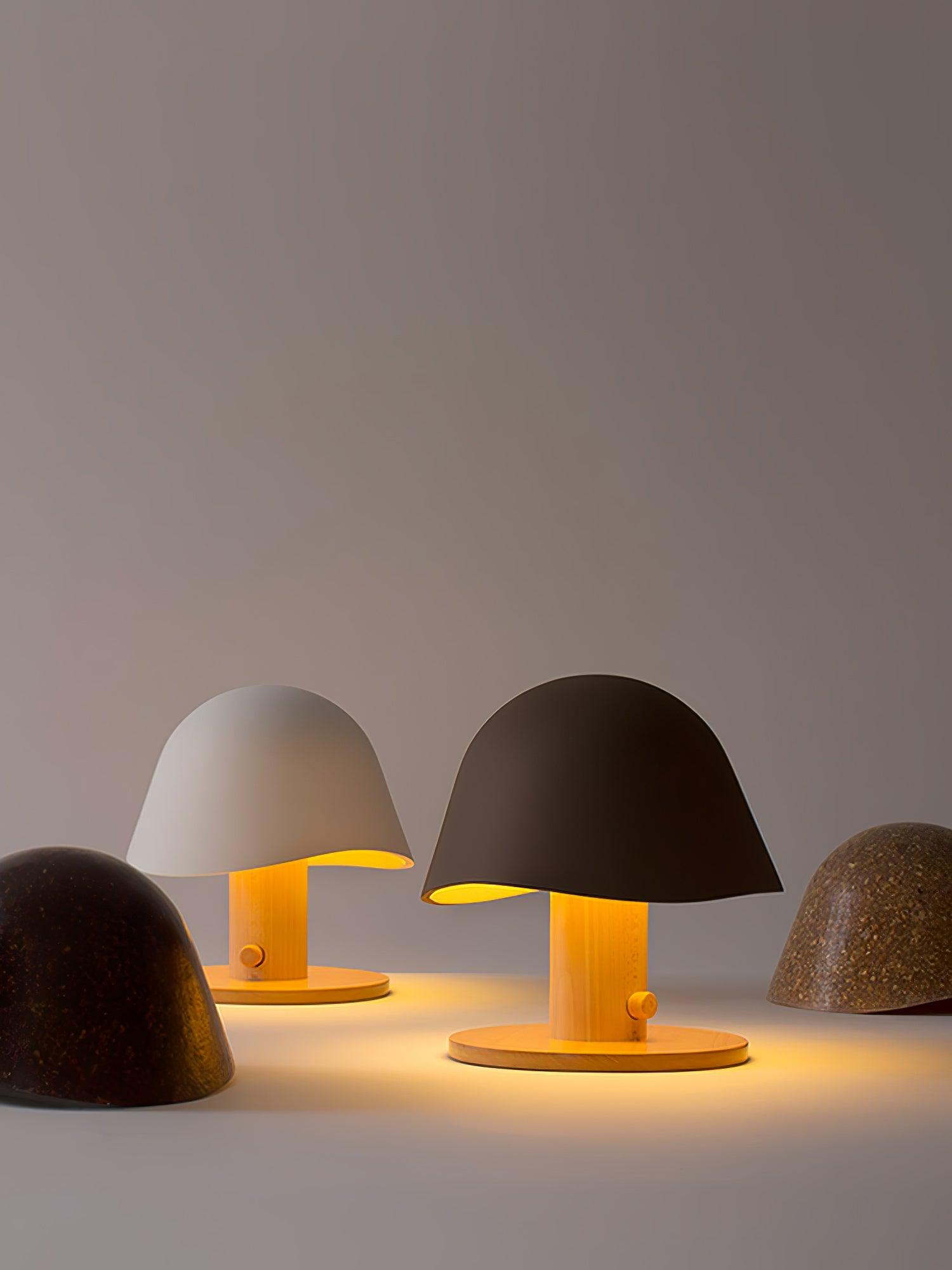 Mushroom Inspired Desk Lamp