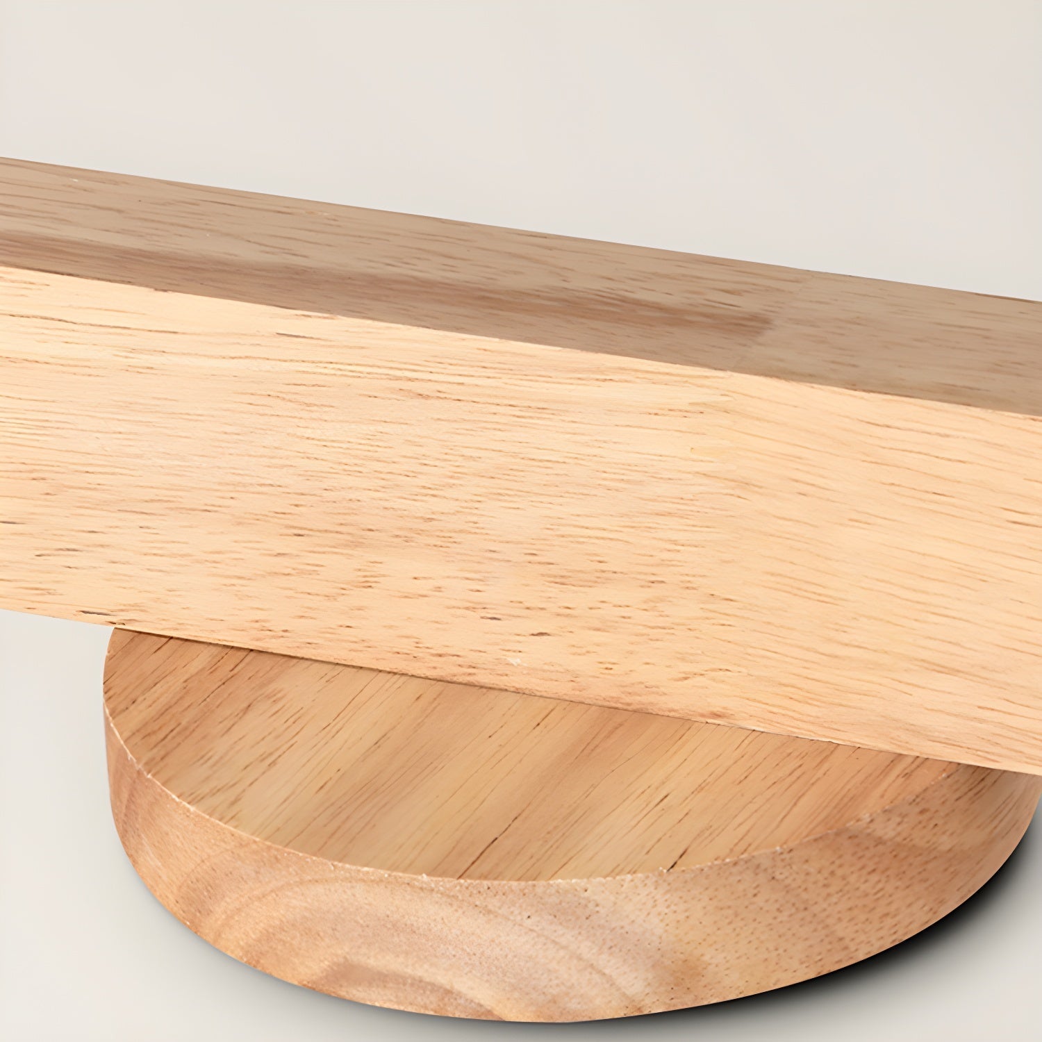 Natural Wood Beam Spotlight Light Wall Sconce