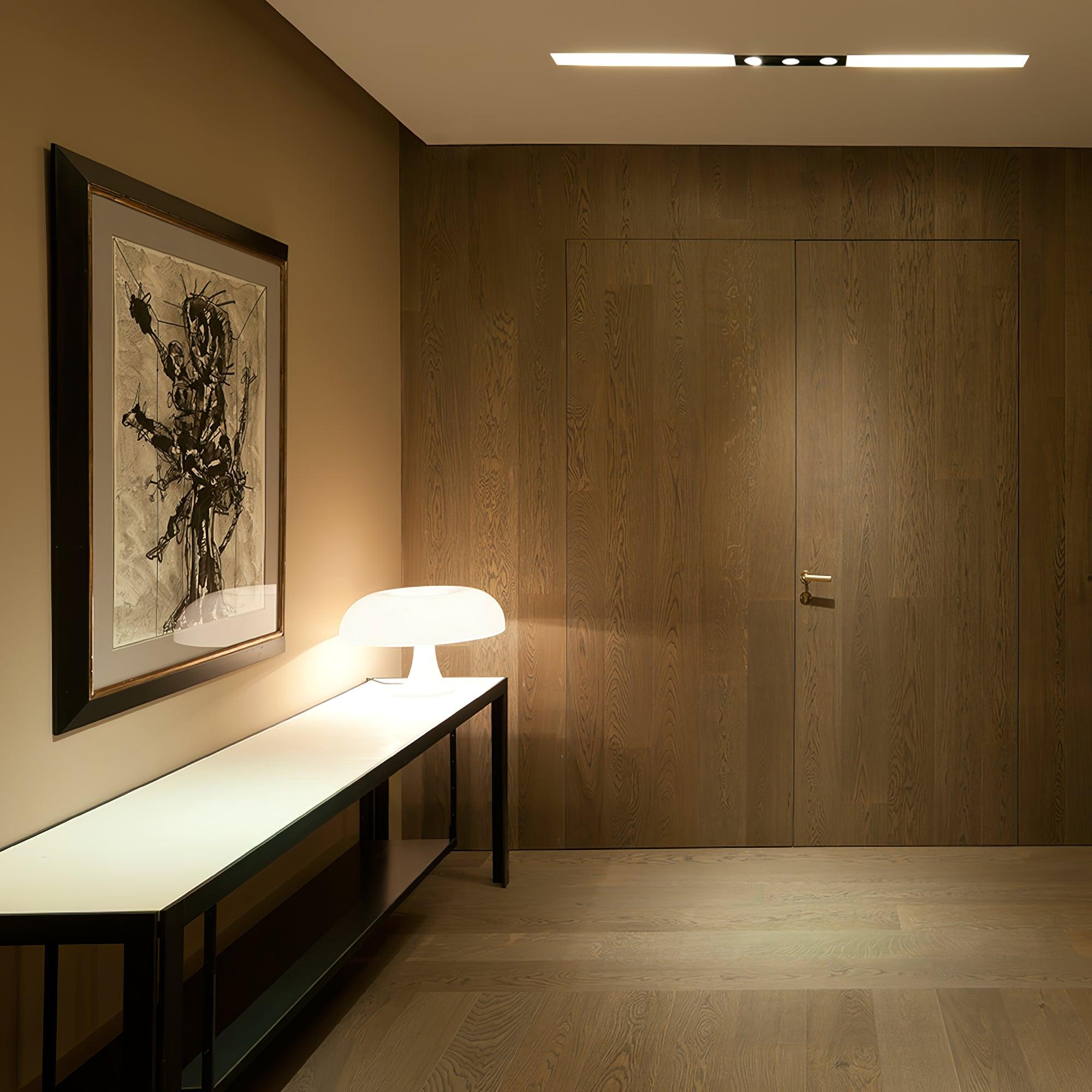 metal table lamp shown as a main product image for bedside tables
