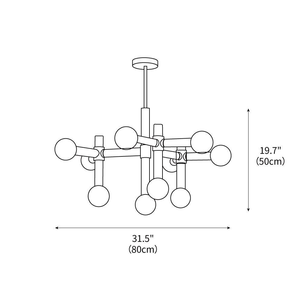 Network Chandelier 31.5