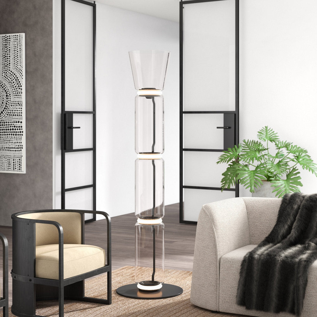 Bamboo Glass Floor Light, Floor Lamp, detail 68