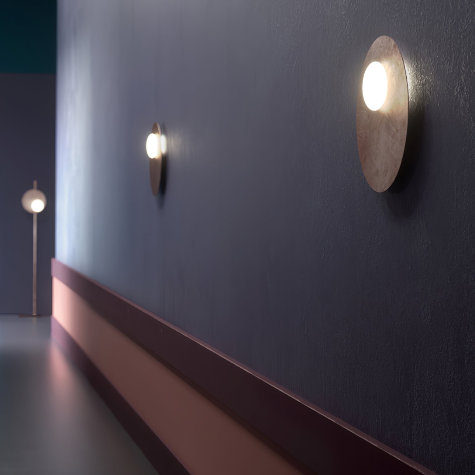 Nodes Angled Wall Light, Plug-In Wall Sconce, detail 4