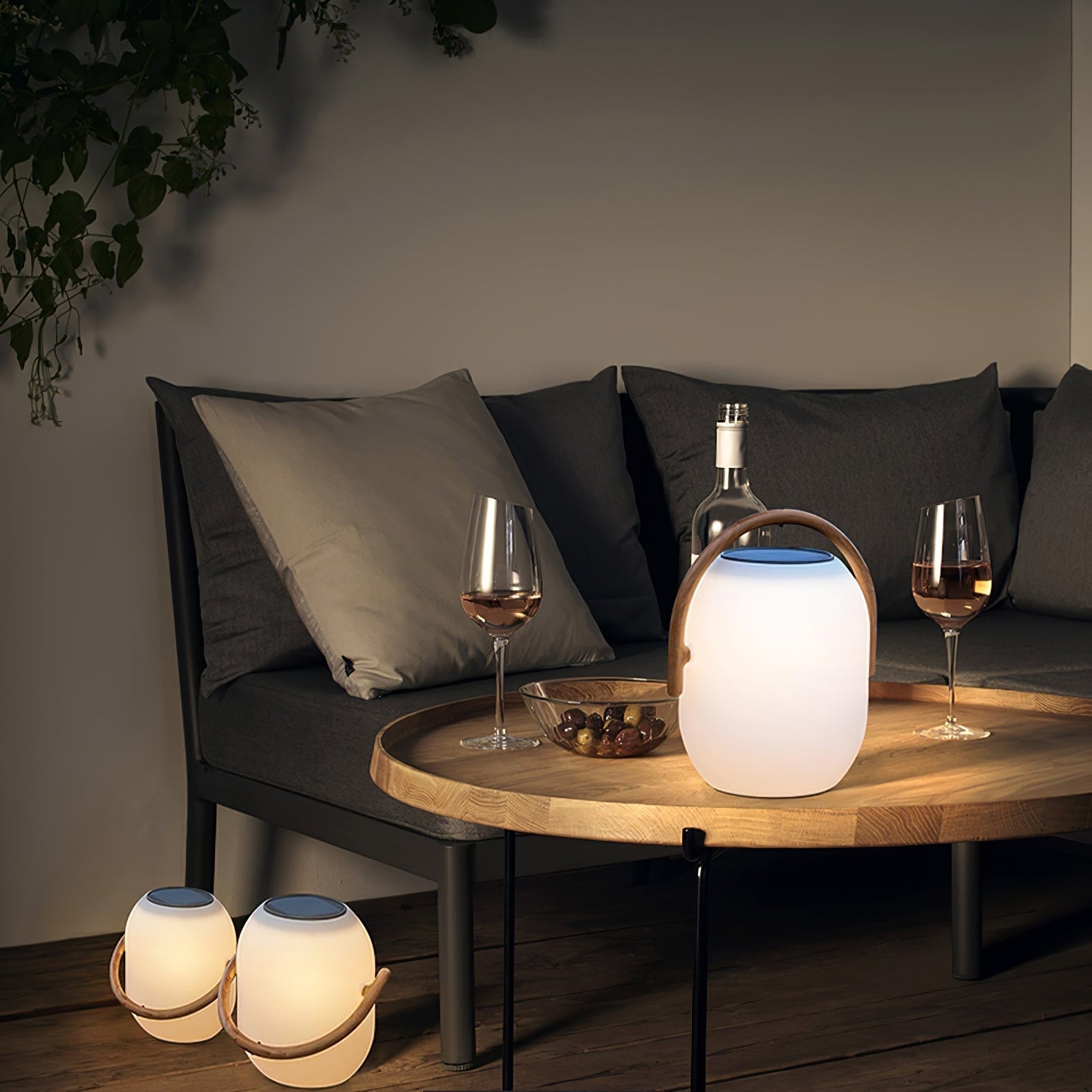 Noria Solar Exterior Lantern Lamp, Outdoor Wall Light, detail 5