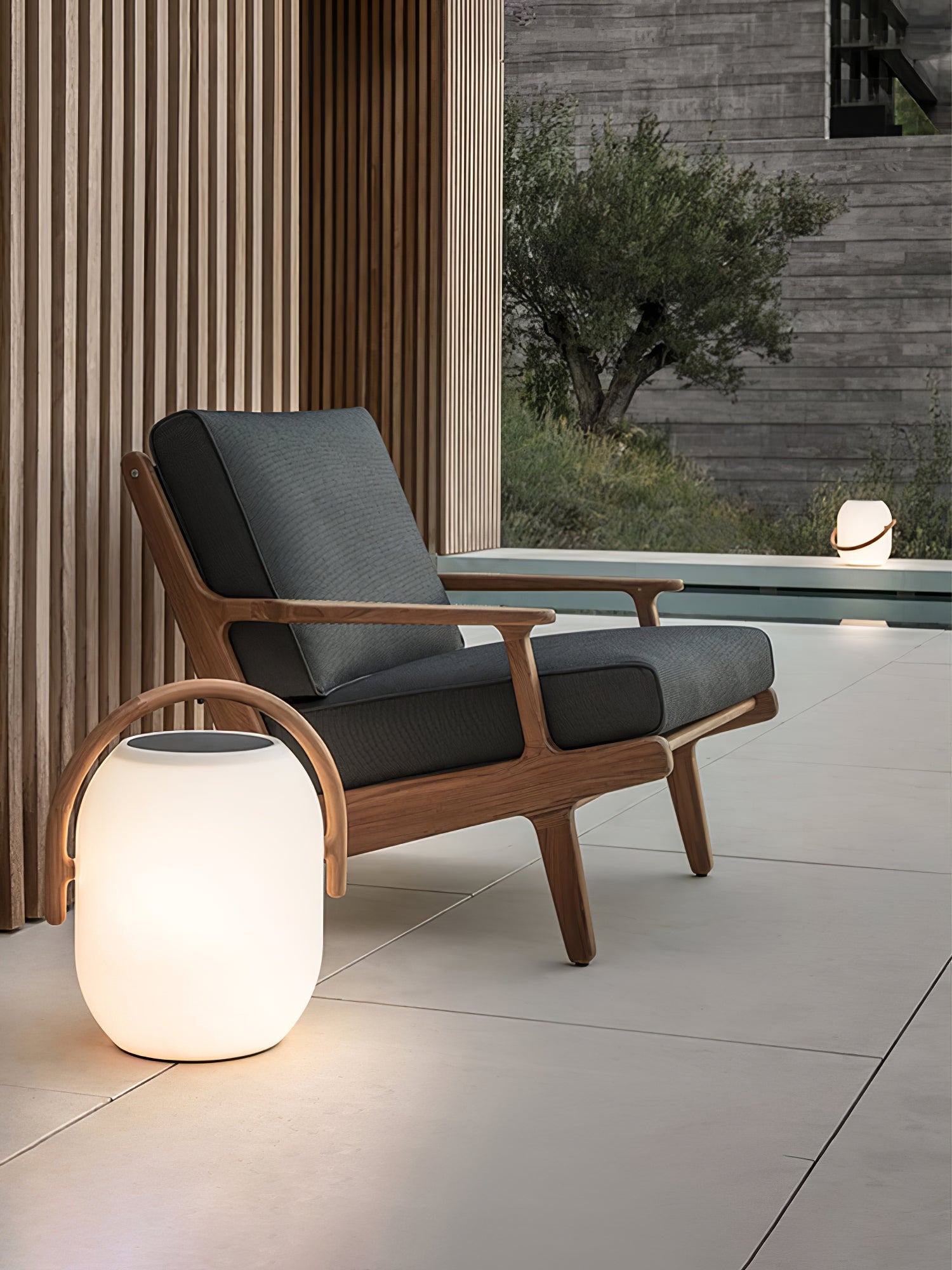 Noria Solar Exterior Lantern Lamp, Outdoor Wall Light, detail 6