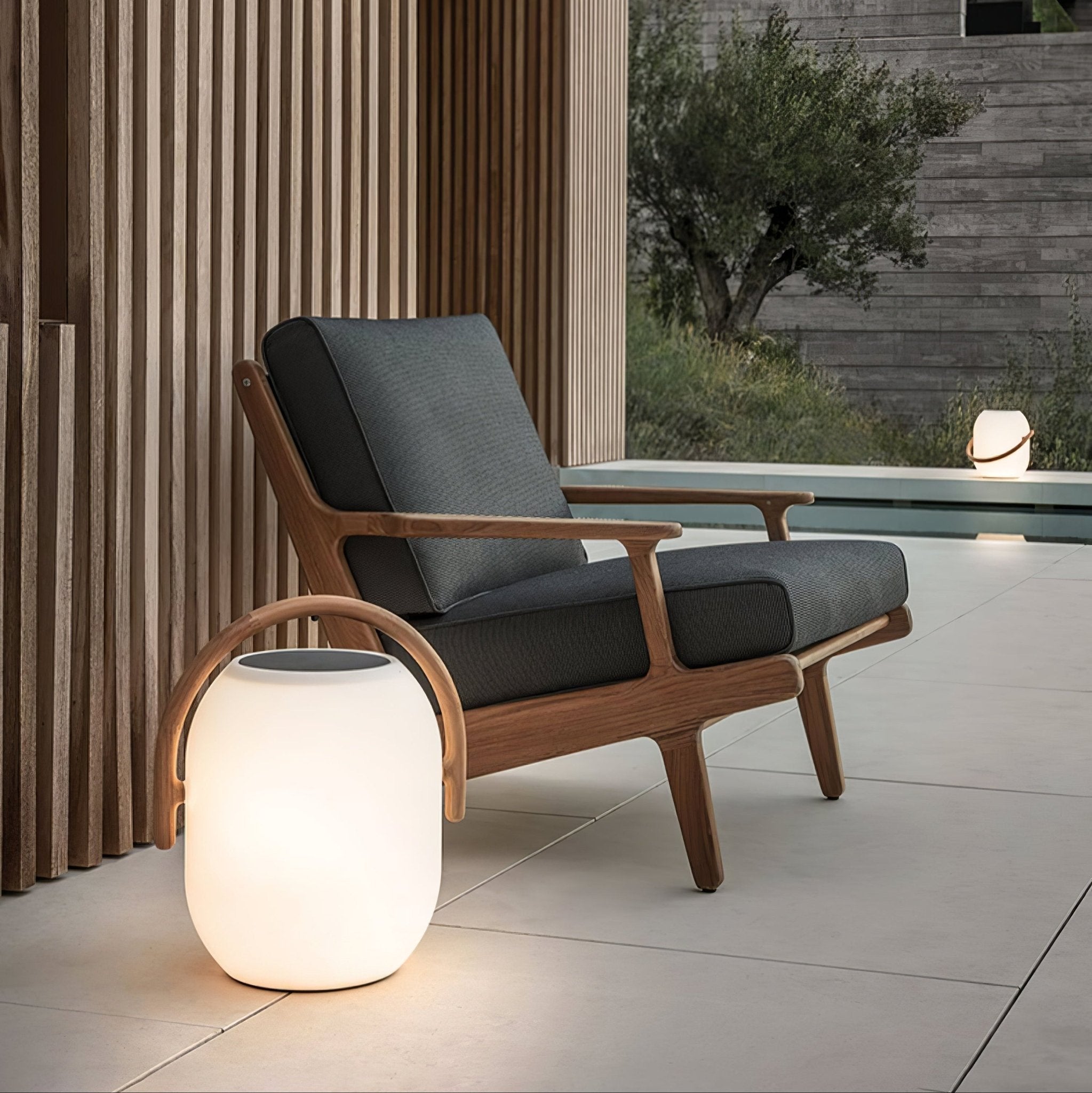 Noria Solar Exterior Lantern Lamp, Outdoor Wall Light, detail 8